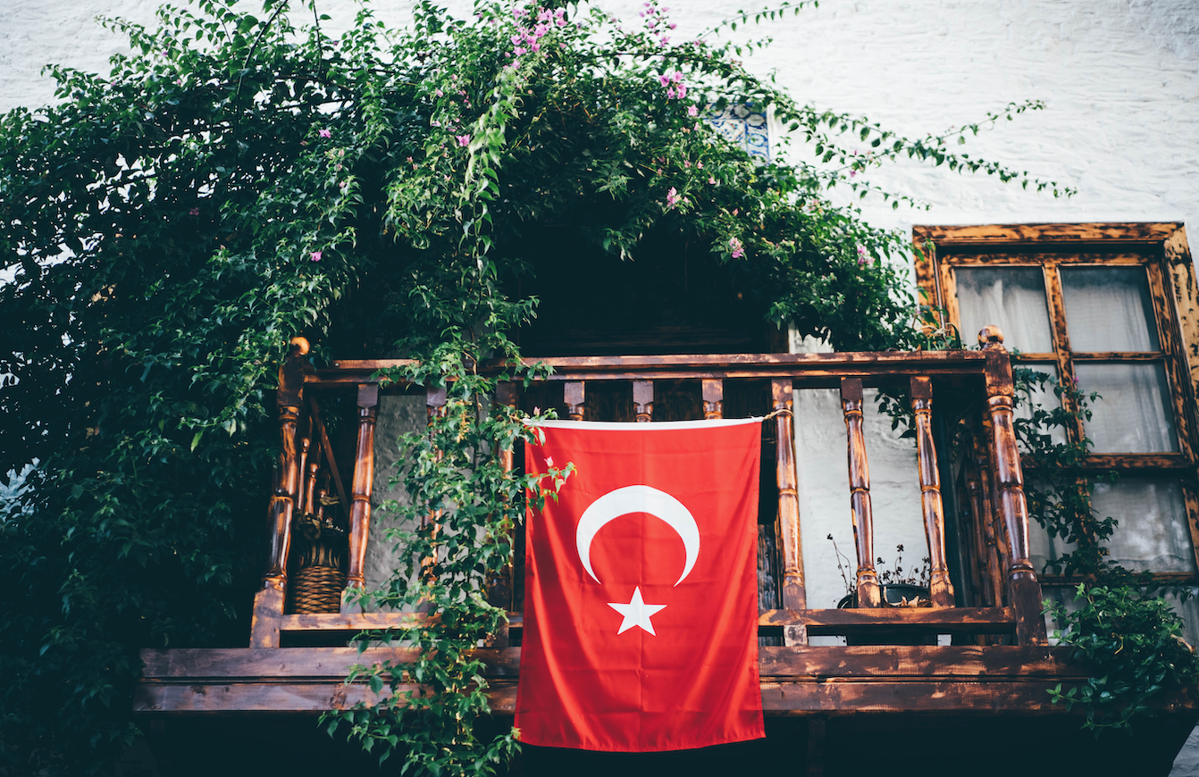 bandera oficial de Turquía