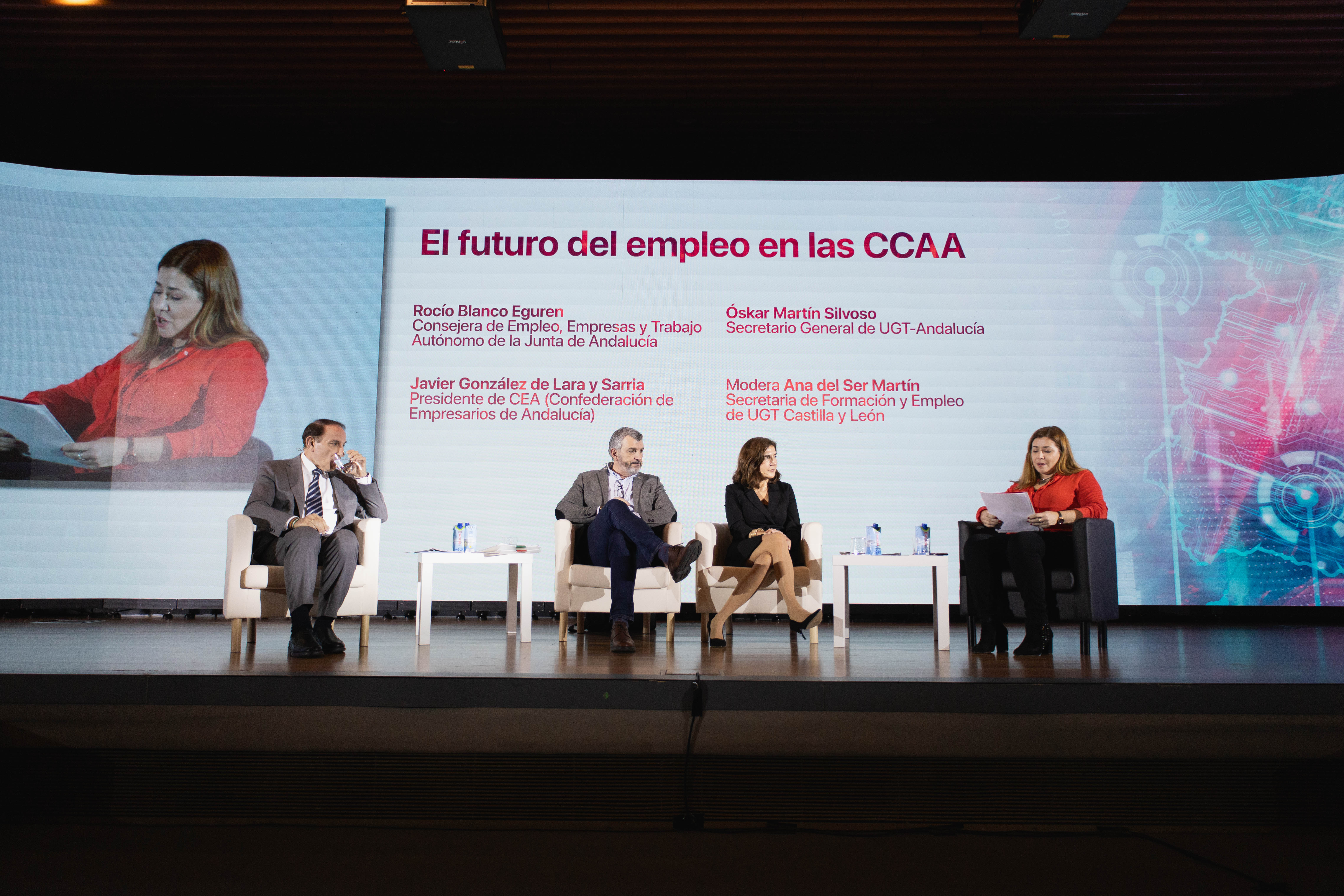 La mesa cuenta con representantes de la patronal, las instituciones públicas y UGT en Andalucía