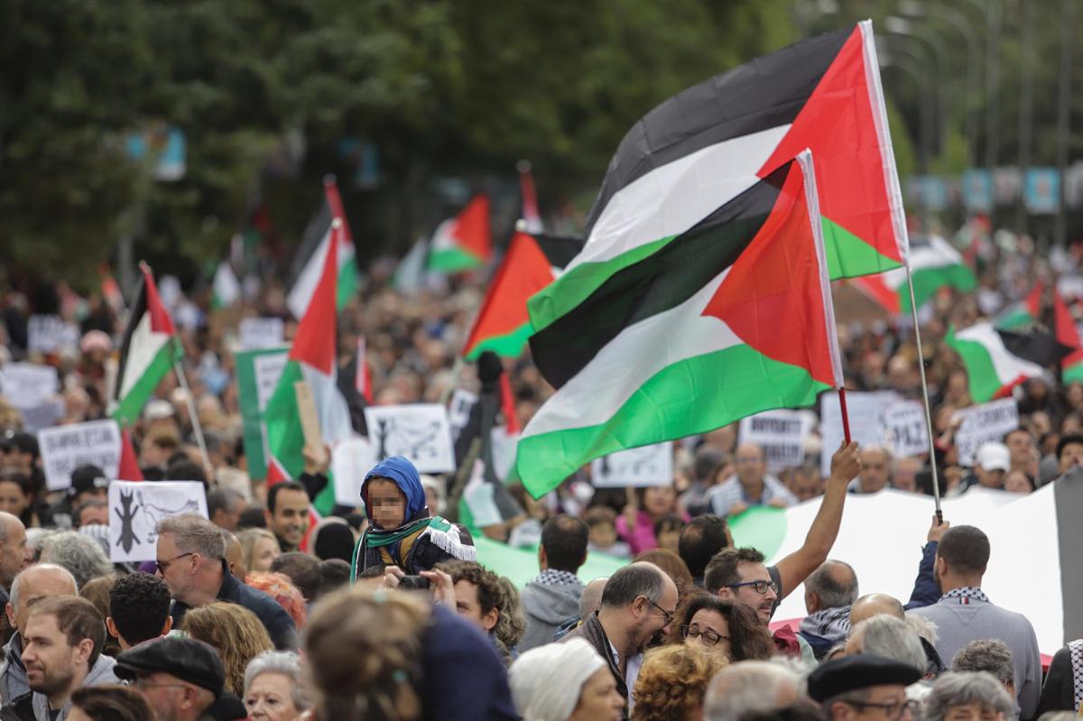 Manifestación por Palestina