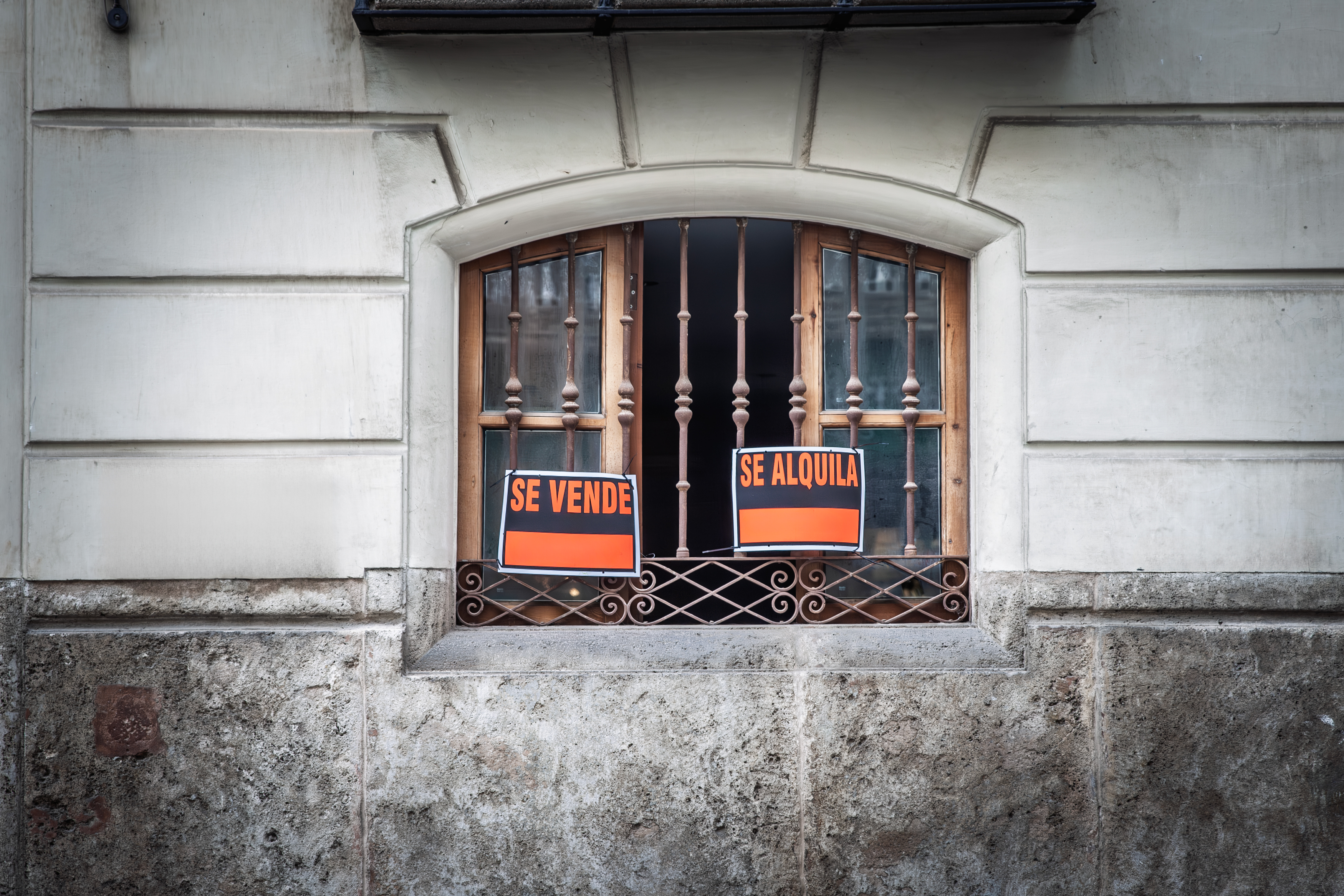 Cartel Alquiler Vivienda