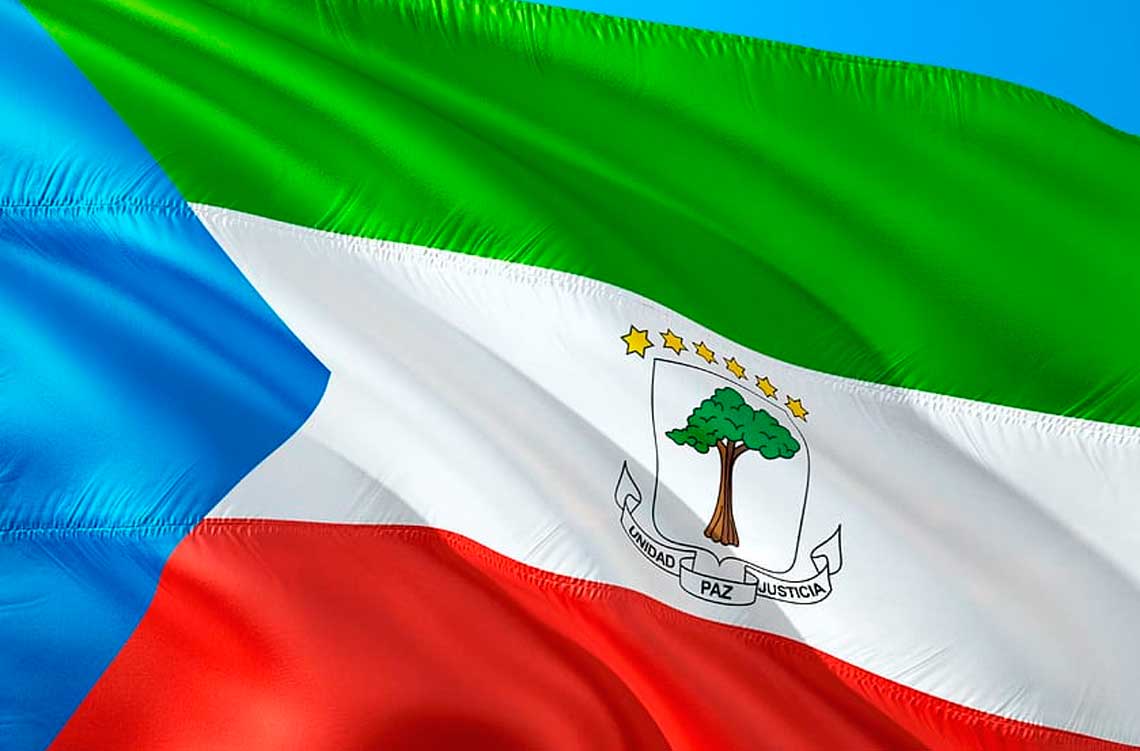 Bandera Guinea Ecuatorial