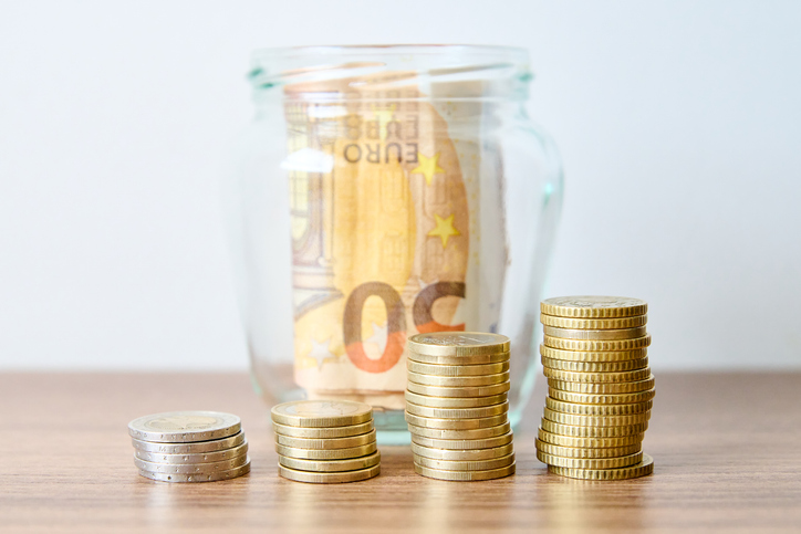 Dinero en aumento