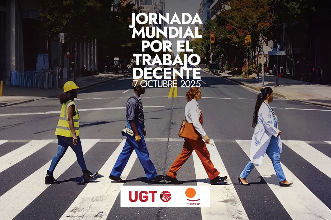 Ilustración trabajo decente