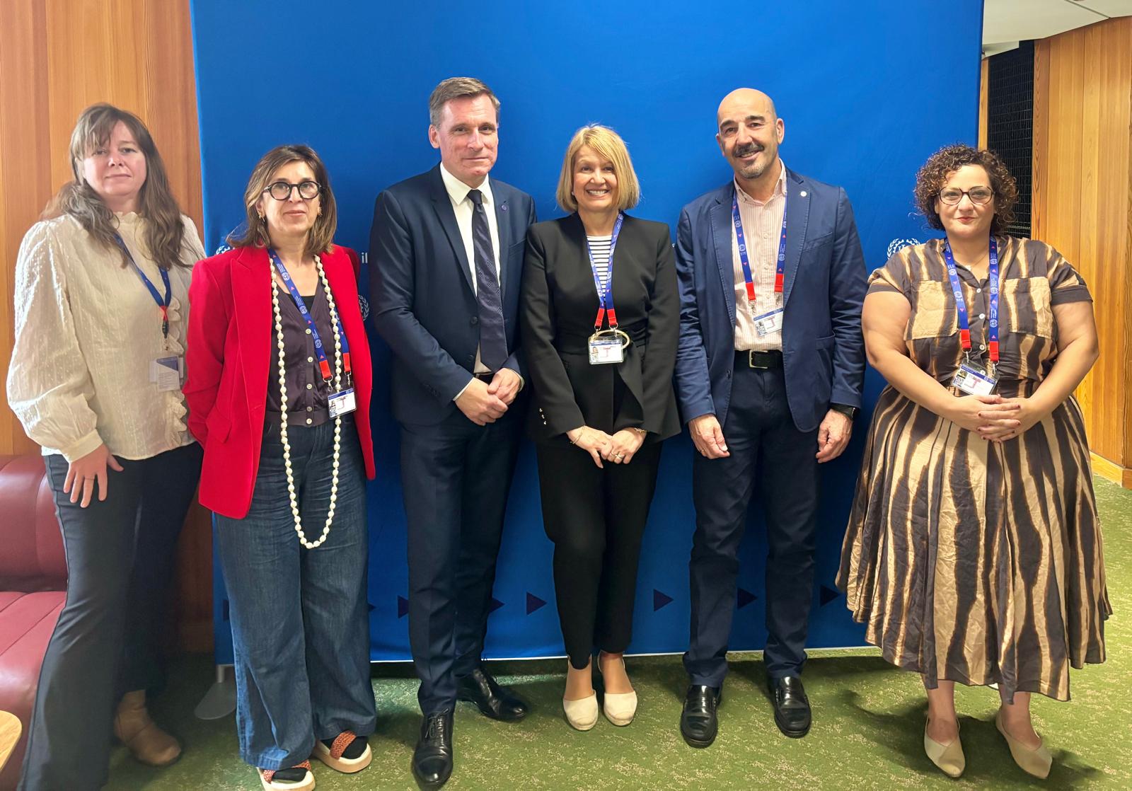 delegación de UGT en la OIT
