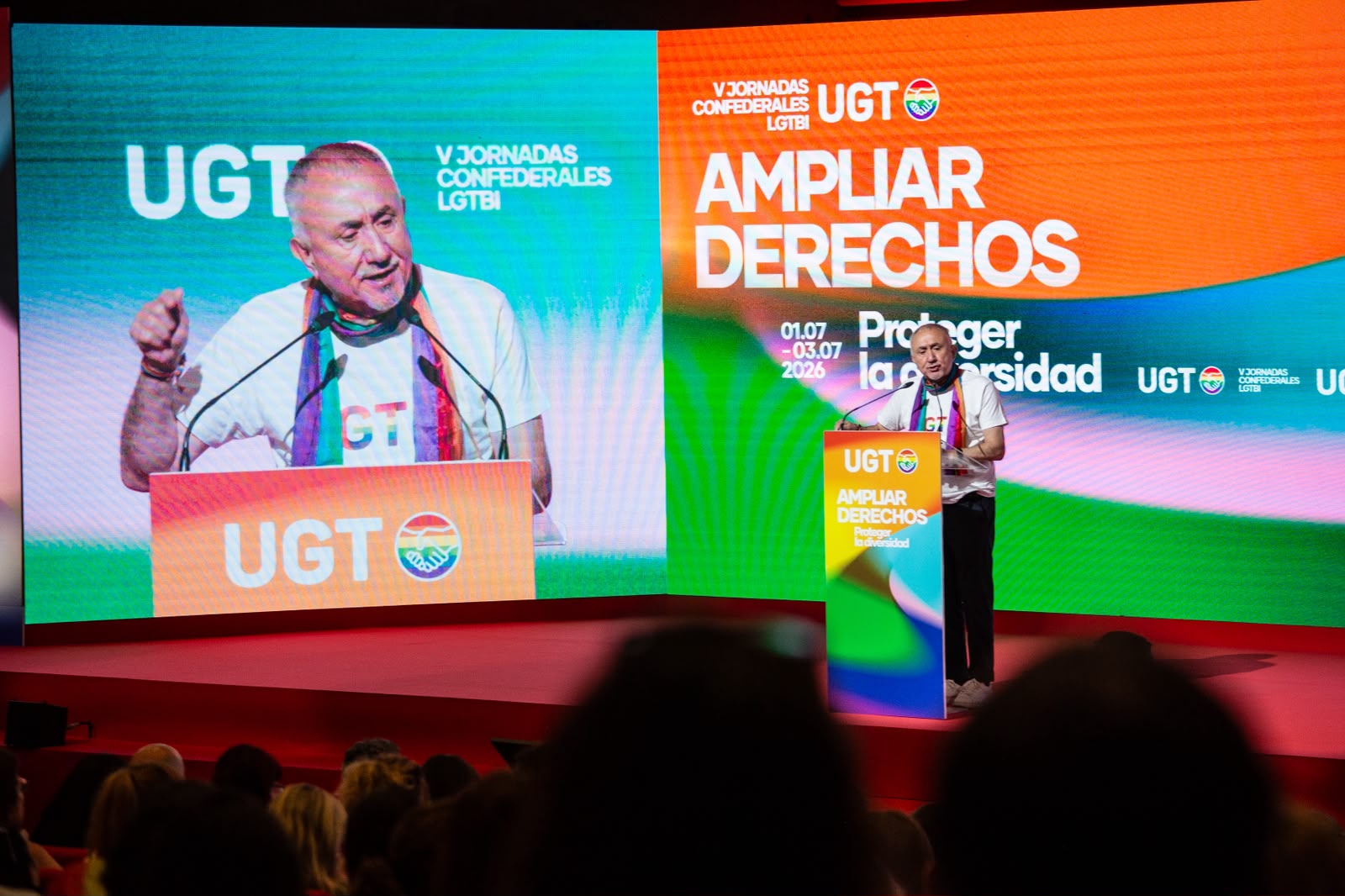 Pepe Álvarez jornadas LGTBI