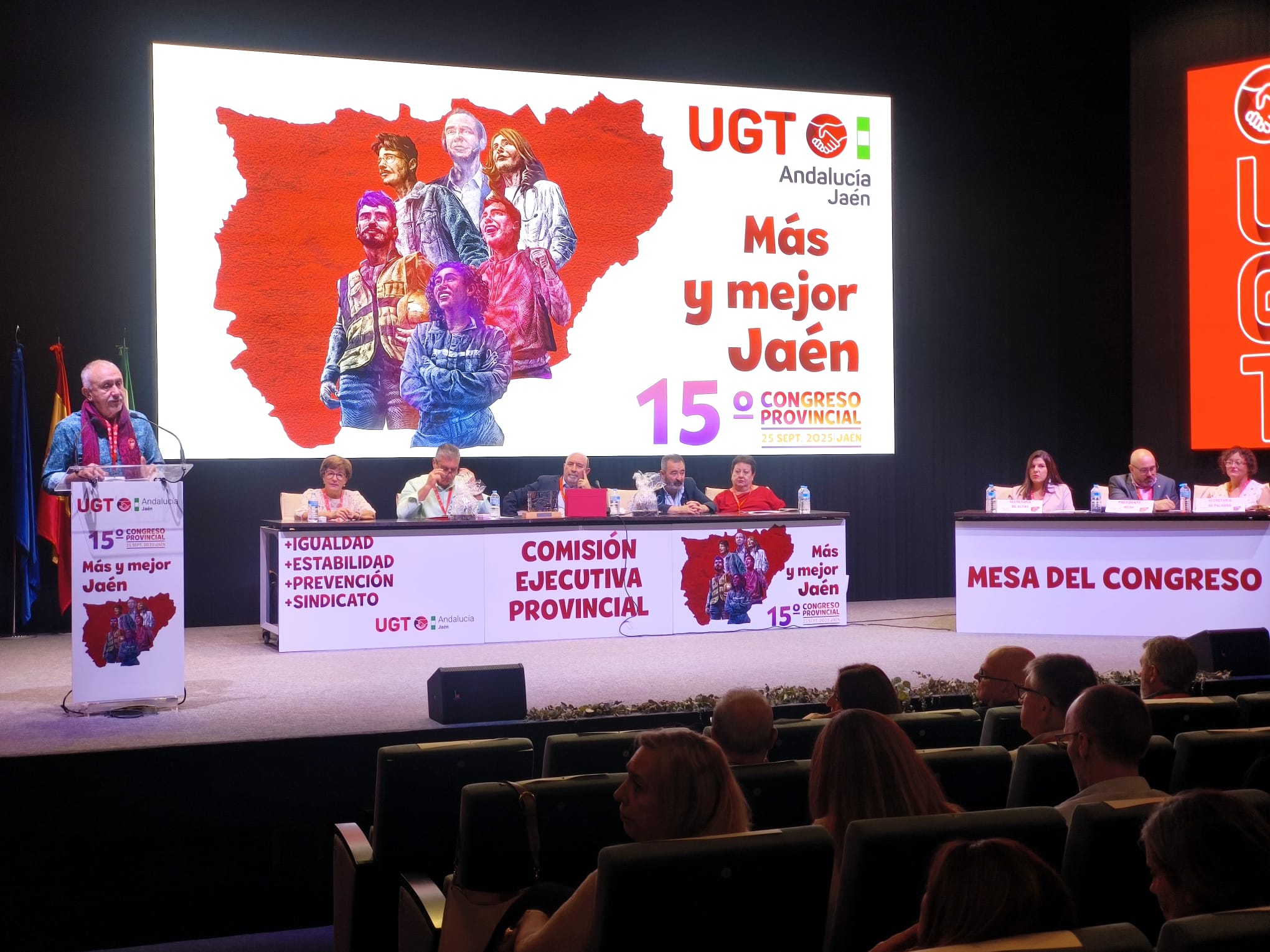 Pepe Álvarez en Jaén