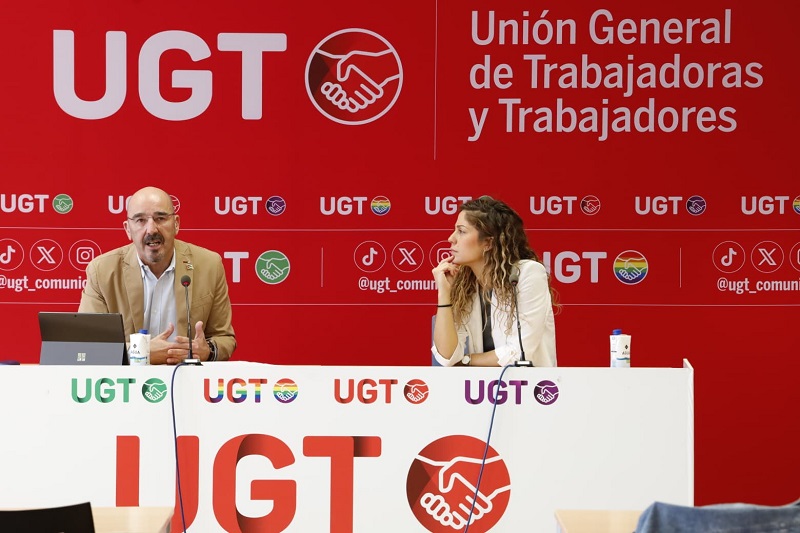 Reunión UGT y Sumar