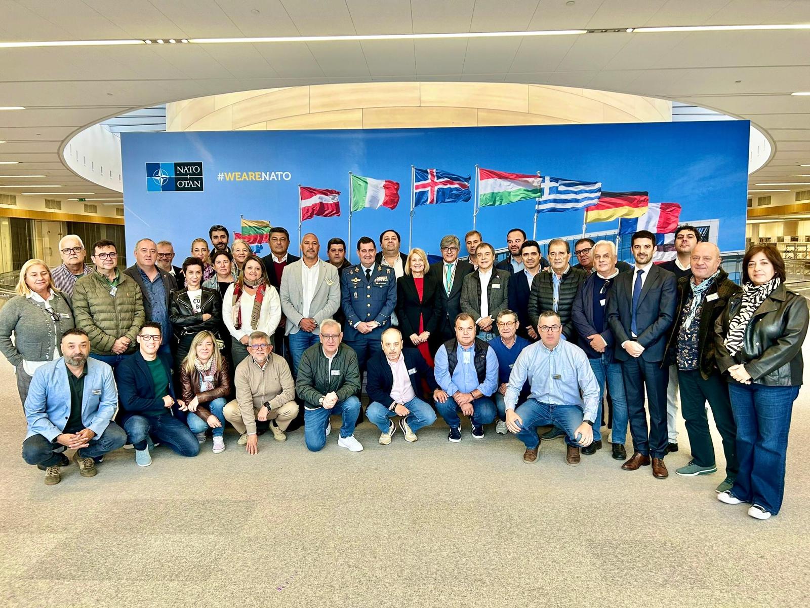 Visita a la OTAN