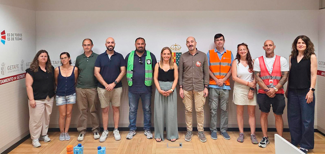 Trabajadores y trabajadoras de Airbus se manifiestan en Getafe
