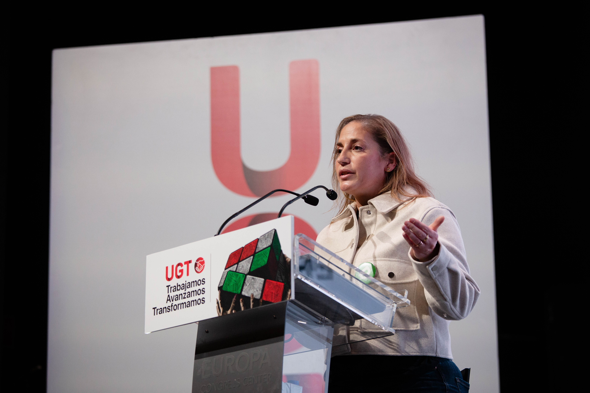 Marina Prieto, secretaria general de UGT Madrid