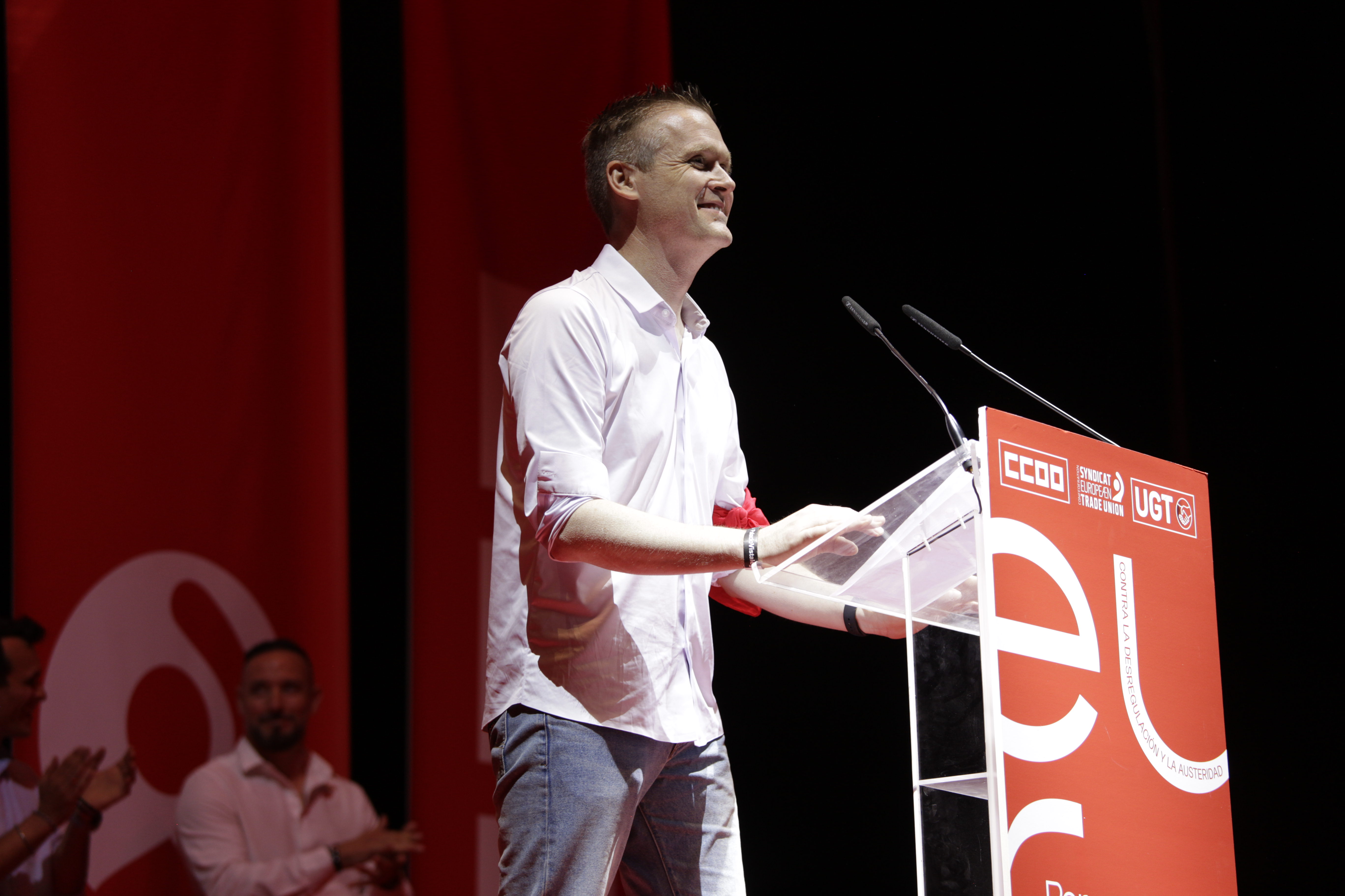 10. Bert Engelaar, Presidente de la FGTB Bélgica.