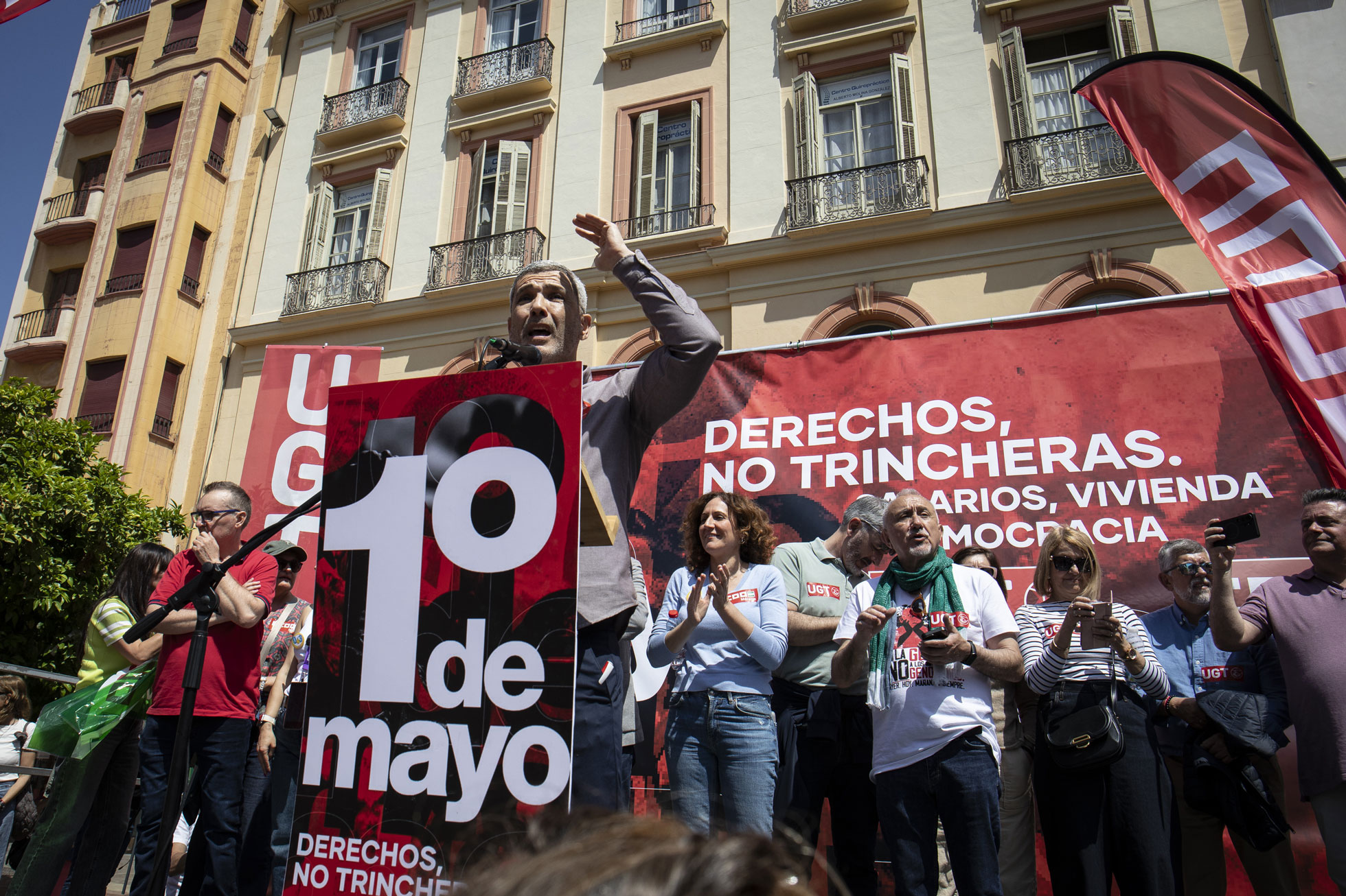Antonio González, secretario general de UGT Málaga