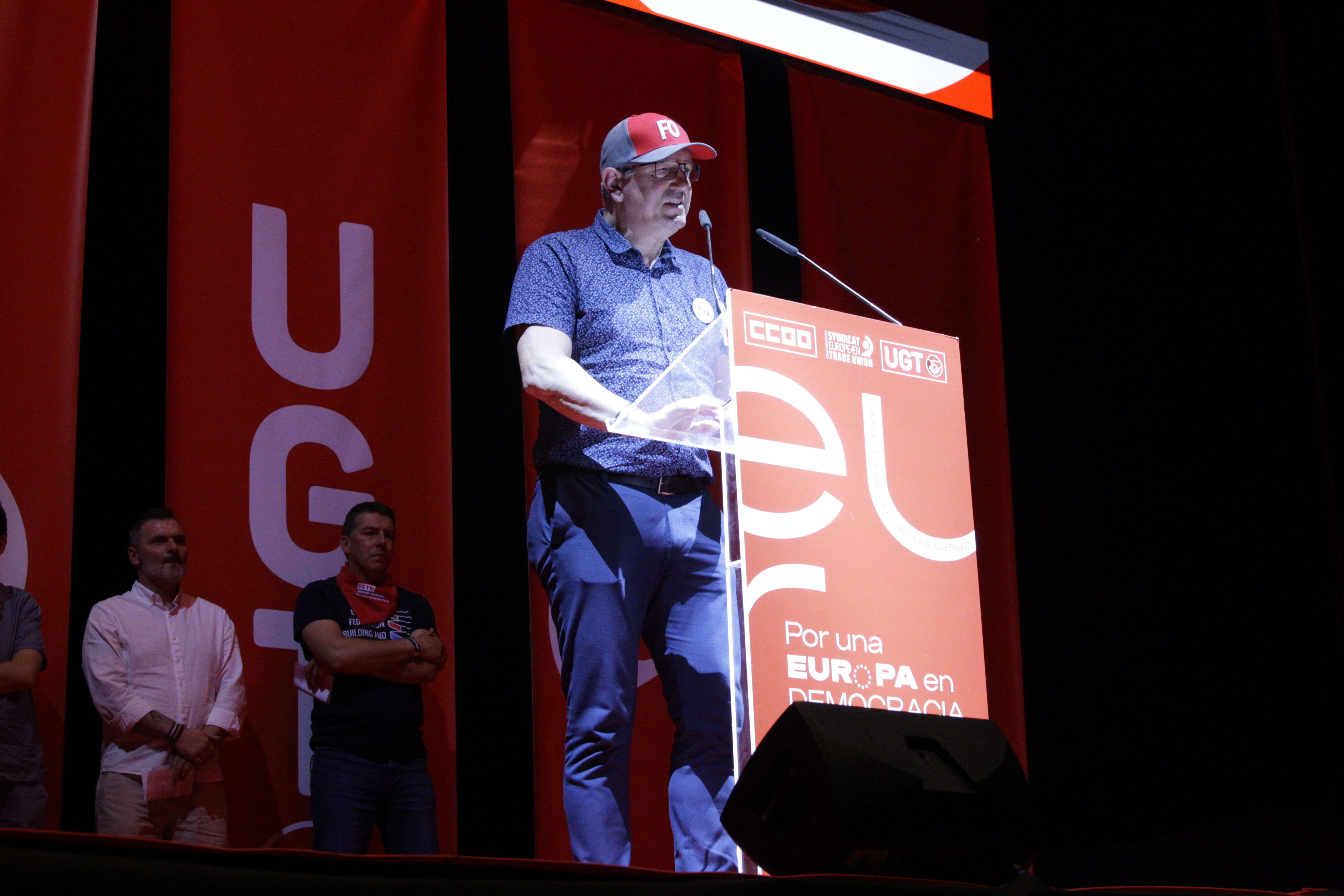 25. Branislav Rugani, secretario confederal de FO Francia.