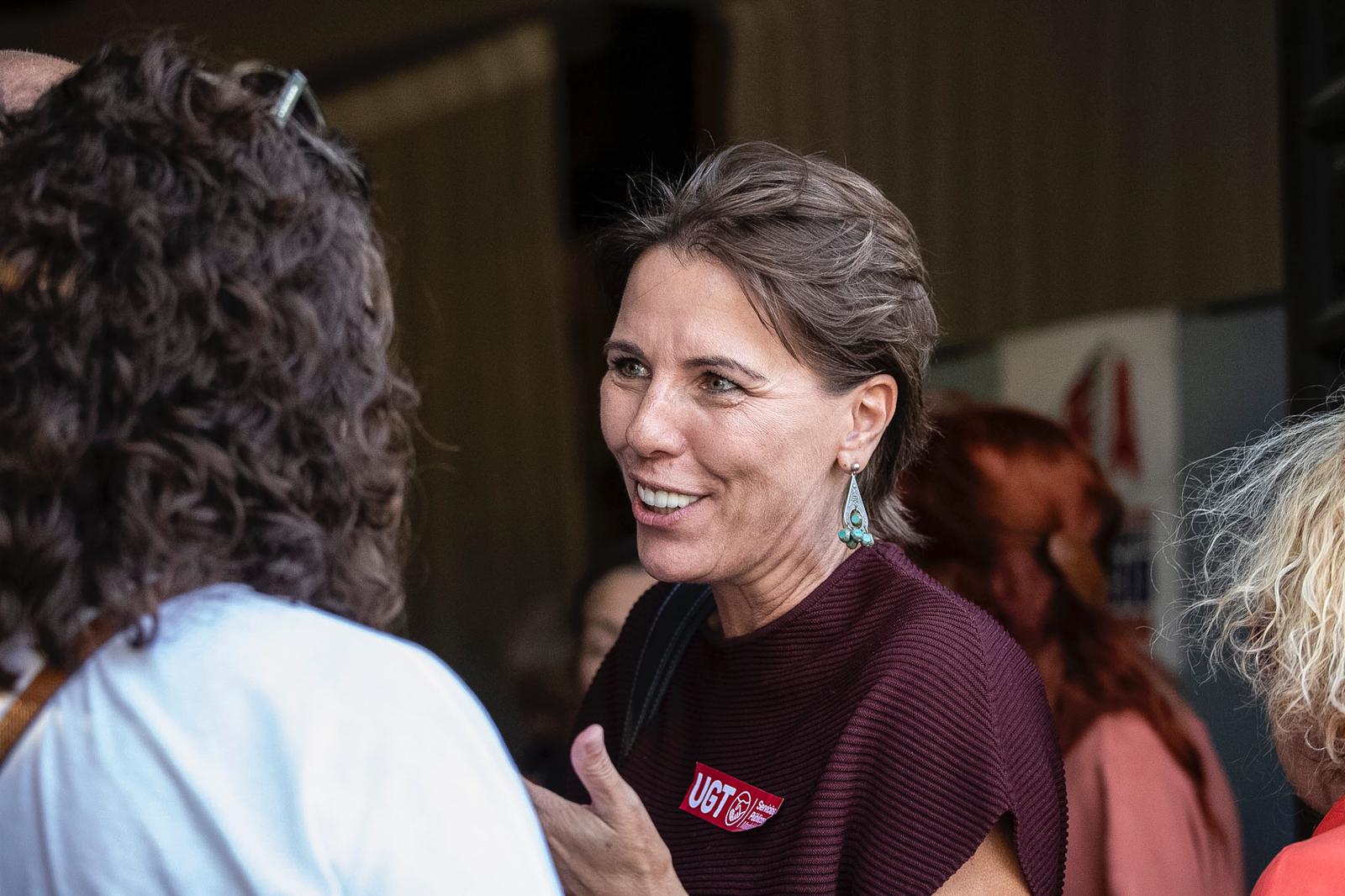 Isabel Araque, secretaria general de UGT Servicios Públicos