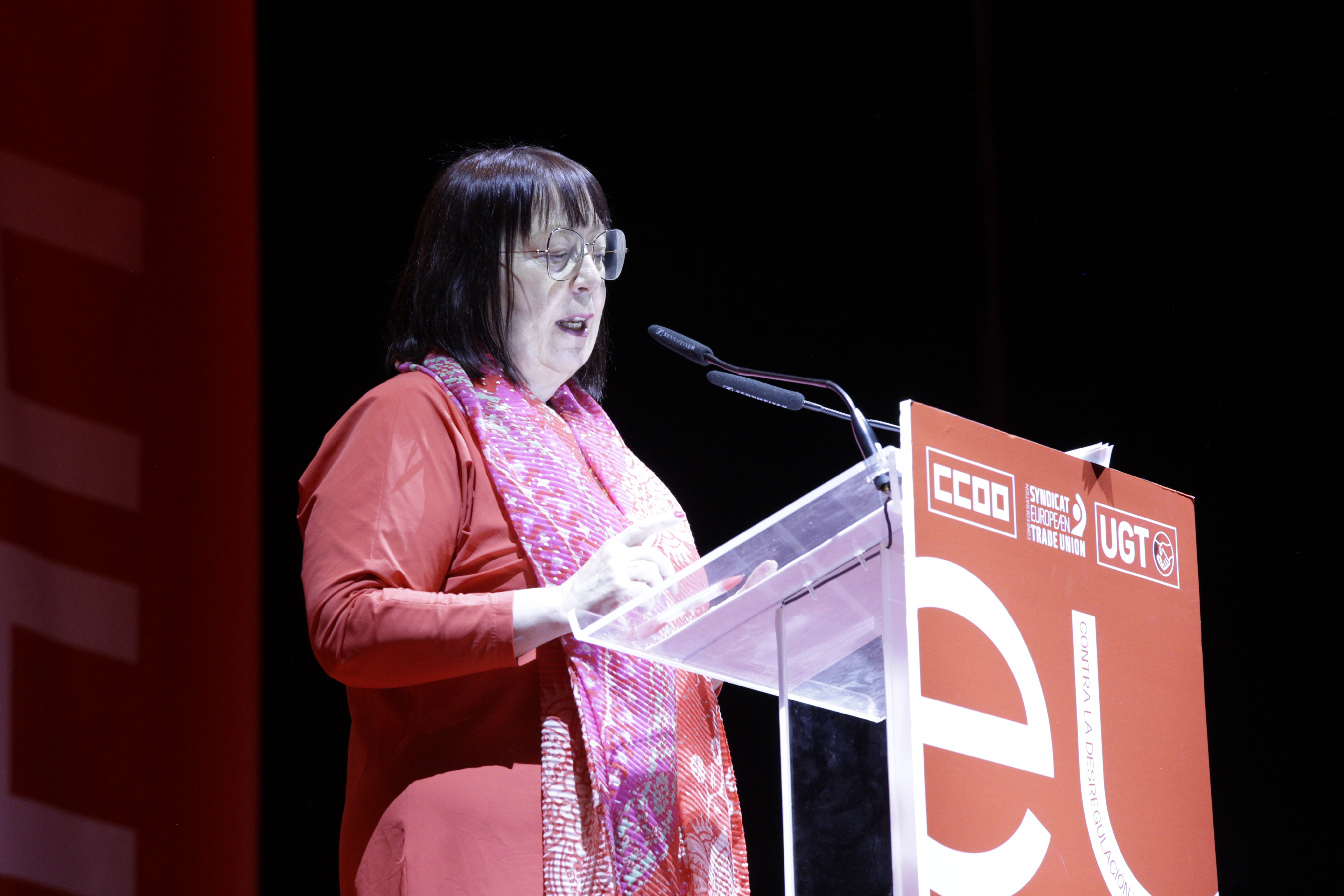 9. Intervención de Esther Lynch, secretaria general de la CES.