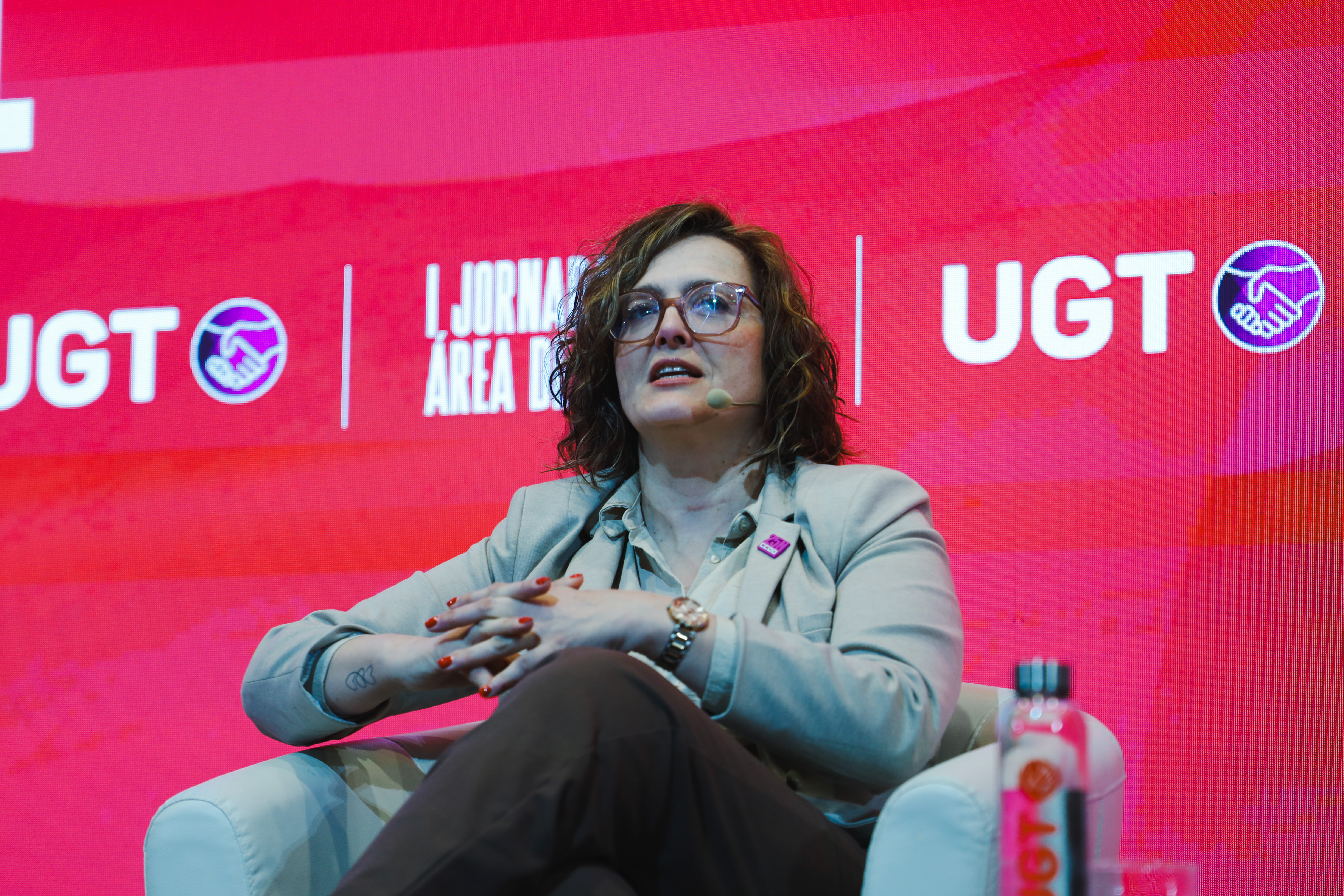 Carolina Vidal, secretaria confederal de Mujeres, Igualdad y Condiciones de Trabajo de CCOO