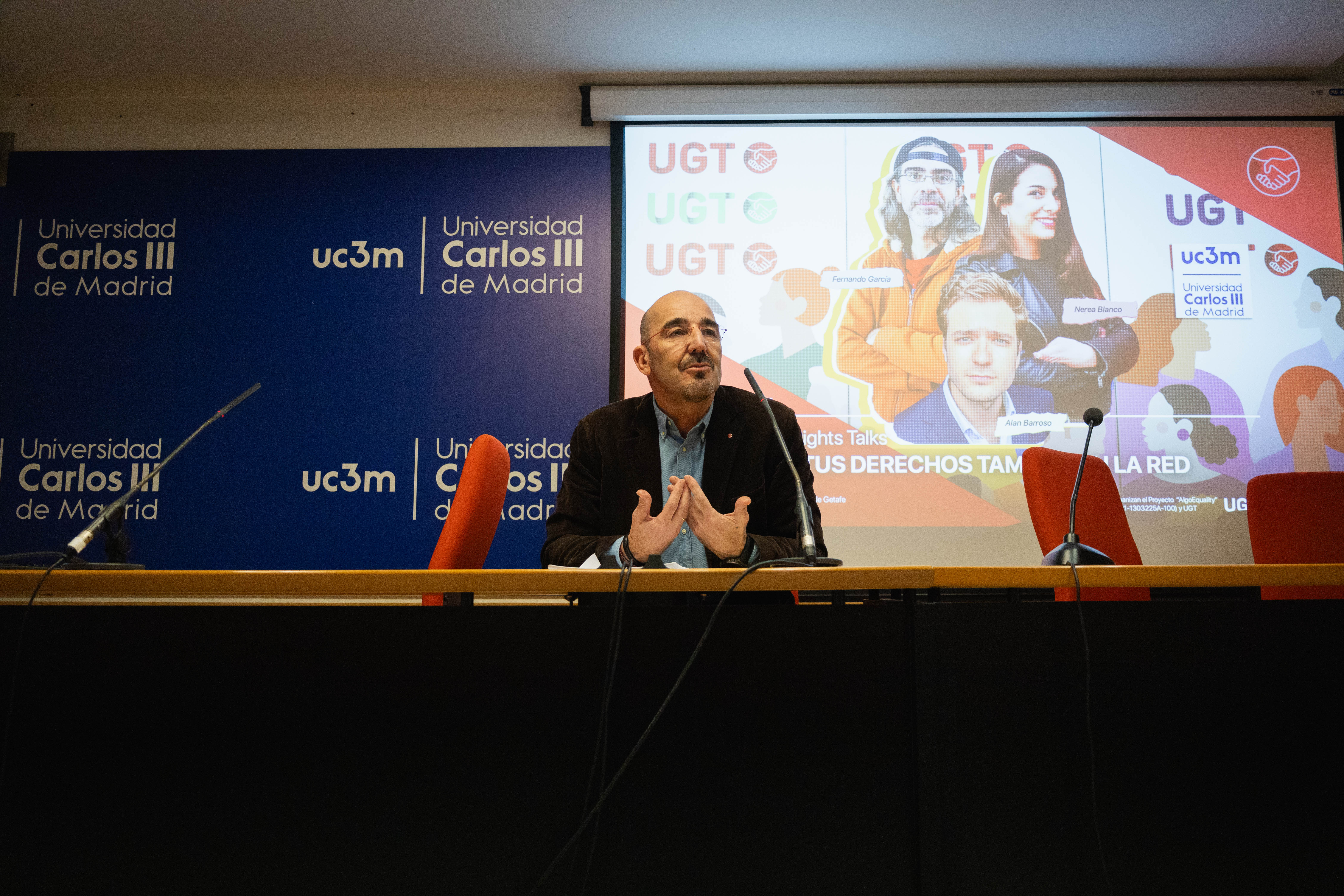 Fernando Luján es vicesecretario general de Política Sindical de UGT