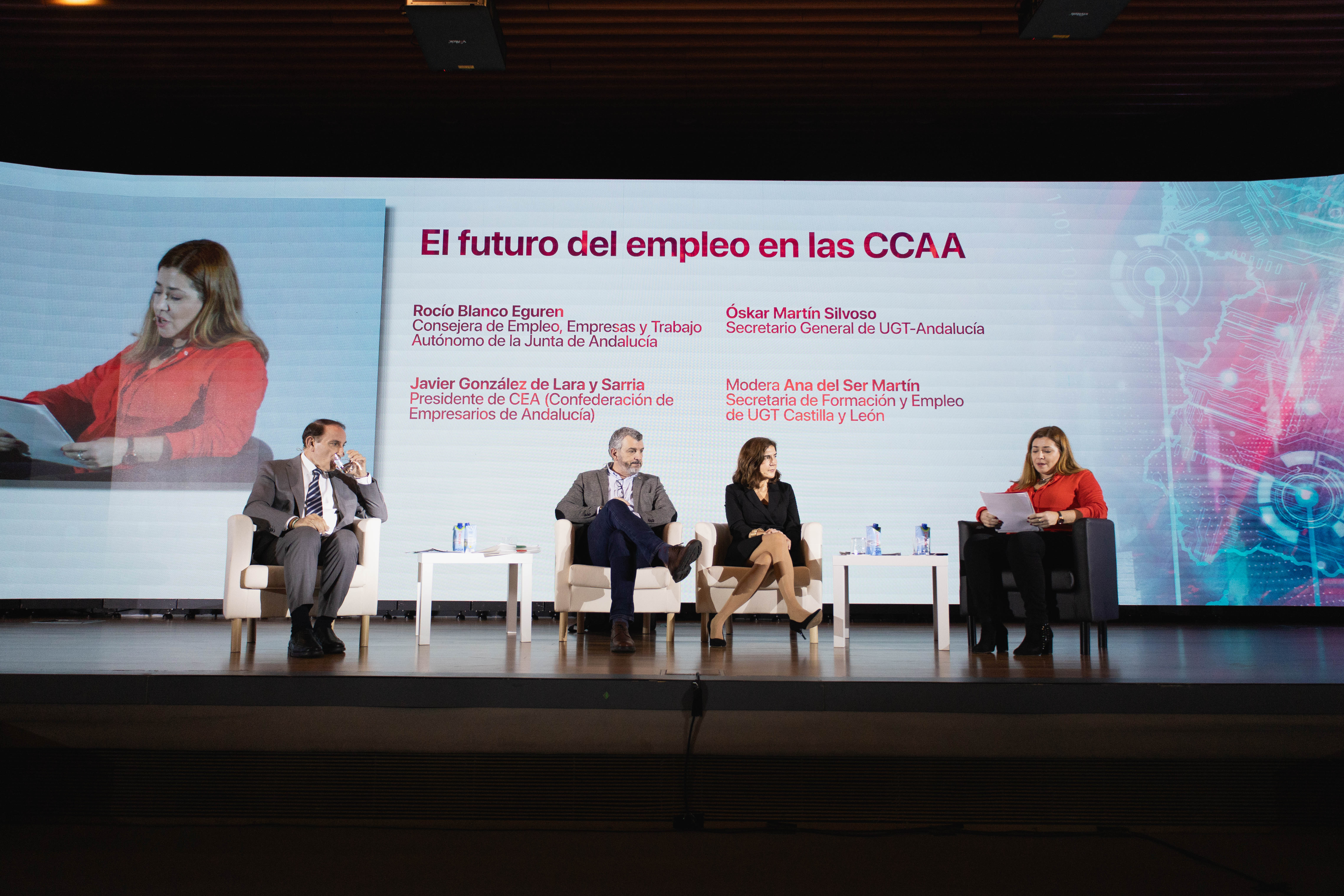 La mesa cuenta con representantes de la patronal, las instituciones públicas y UGT en Andalucía