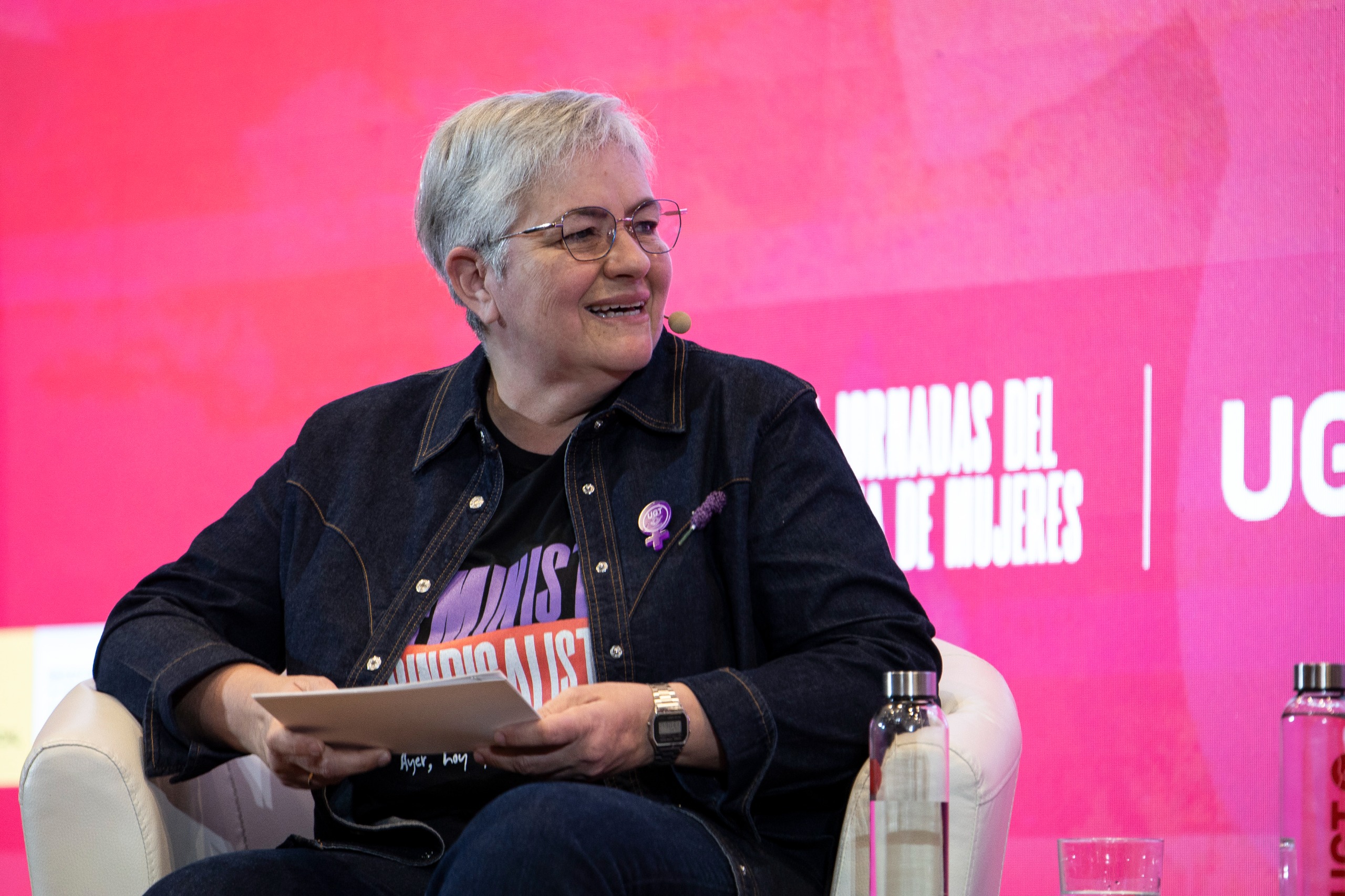 Rosa Mirna Ortega, secretaria de Igualdad de UGT Canarias