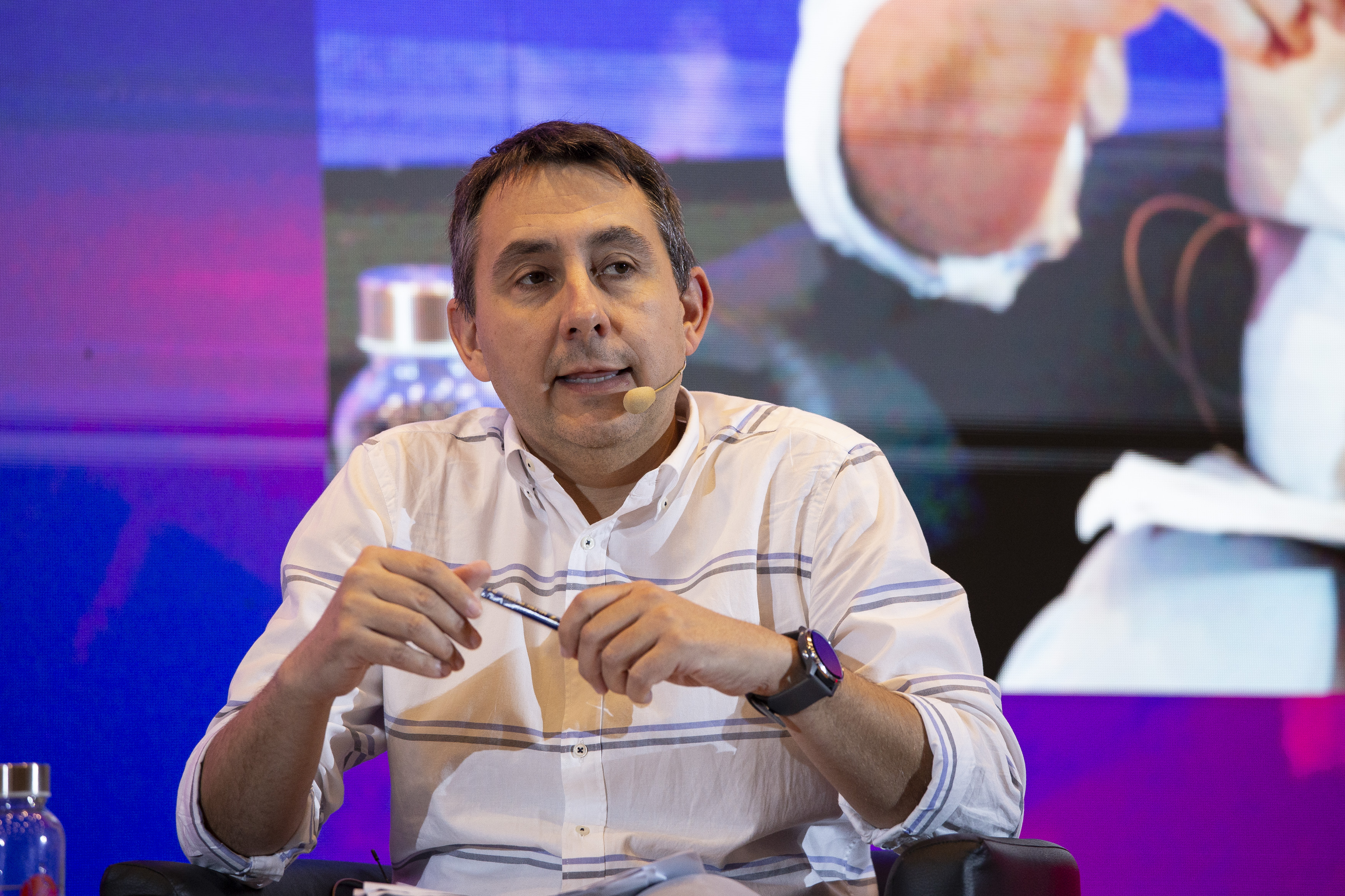 El secretario de Acción Sindical de UGT Catanlunya Oscar Riu