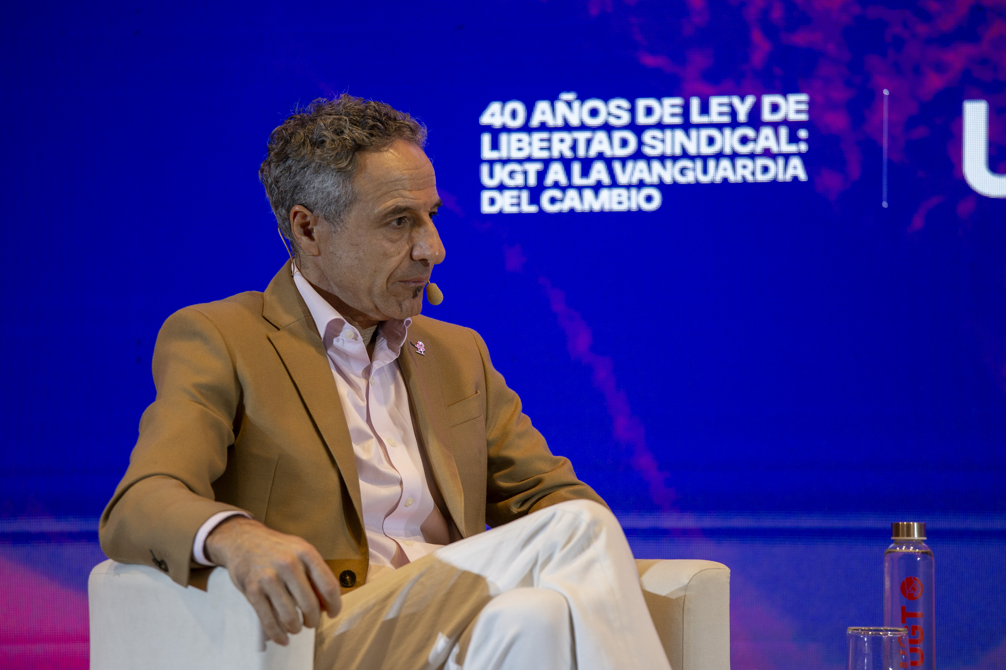 El vicesecretario general de FeSMC-UGT Pedro Aller