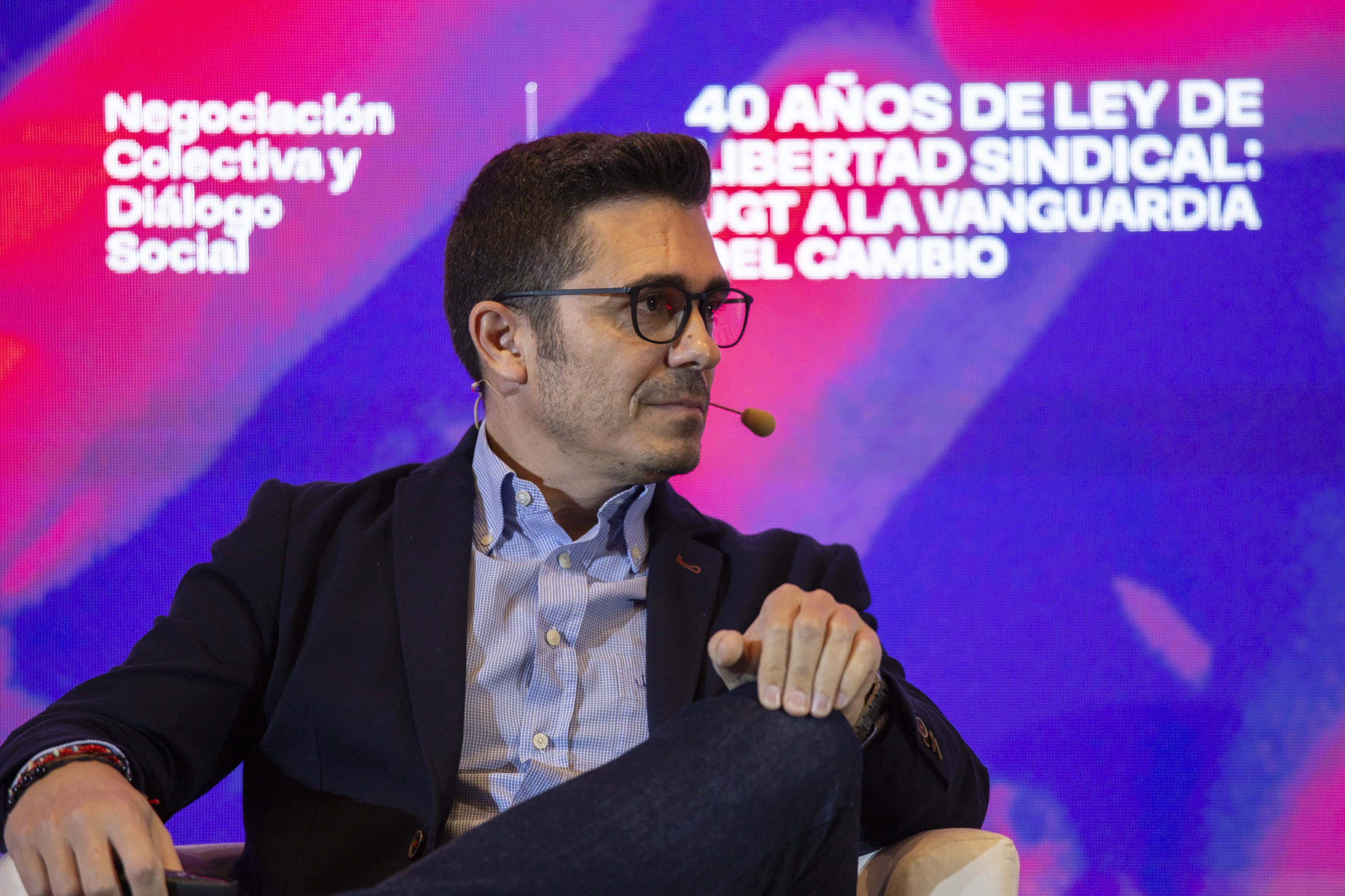 El secretario de Acción Sindical de UGT FICA José Antonio Pasadas