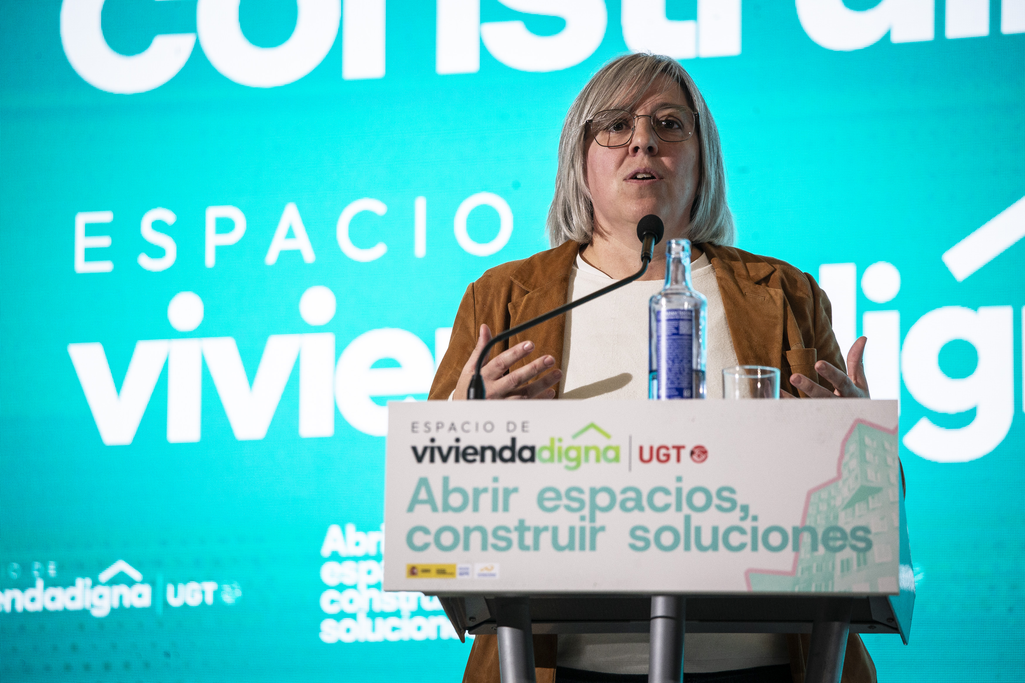 La directora general del SEPES Leire Iglesias
