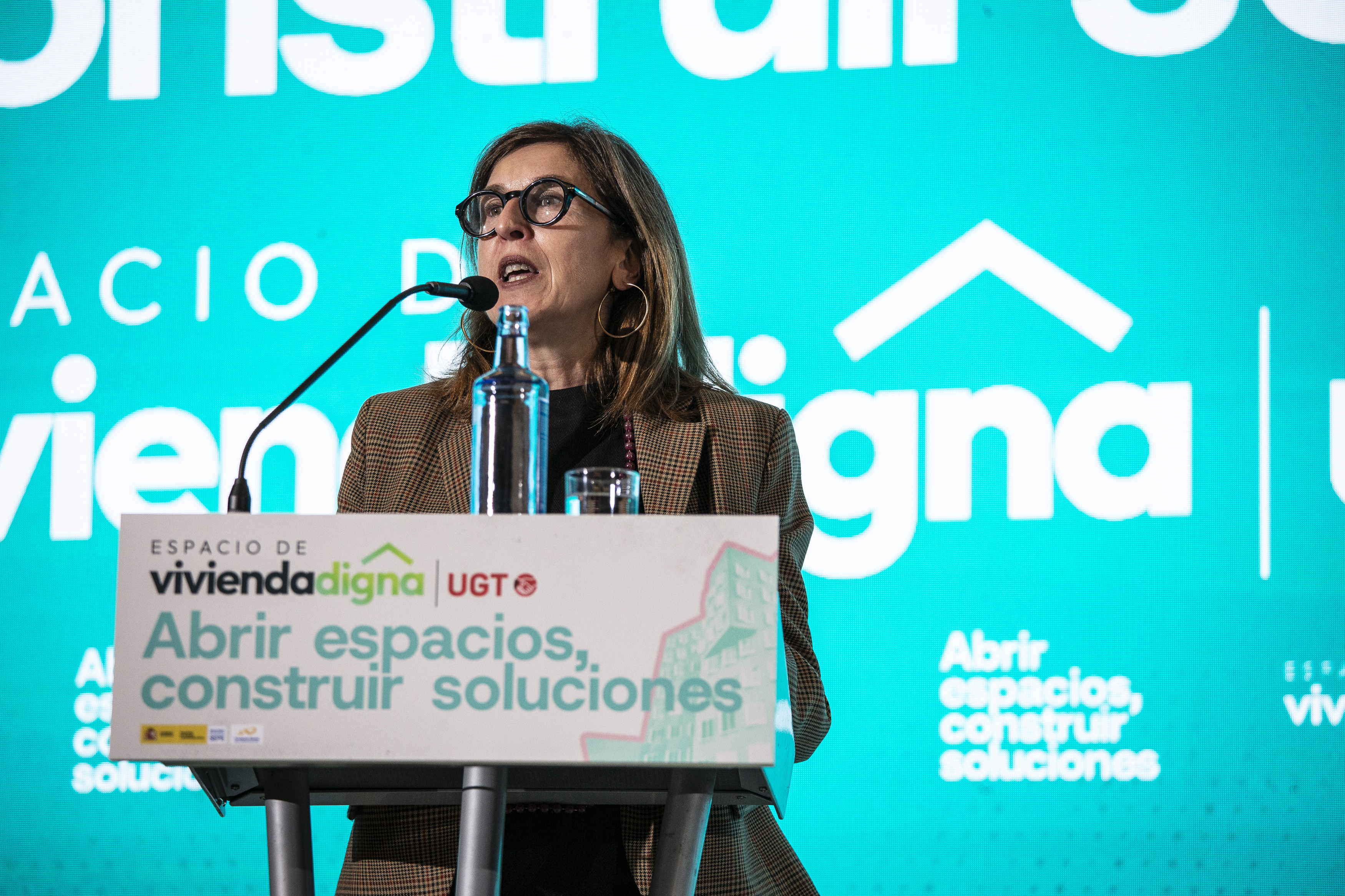 La vicesecretaria general de UGT Lola Navarro