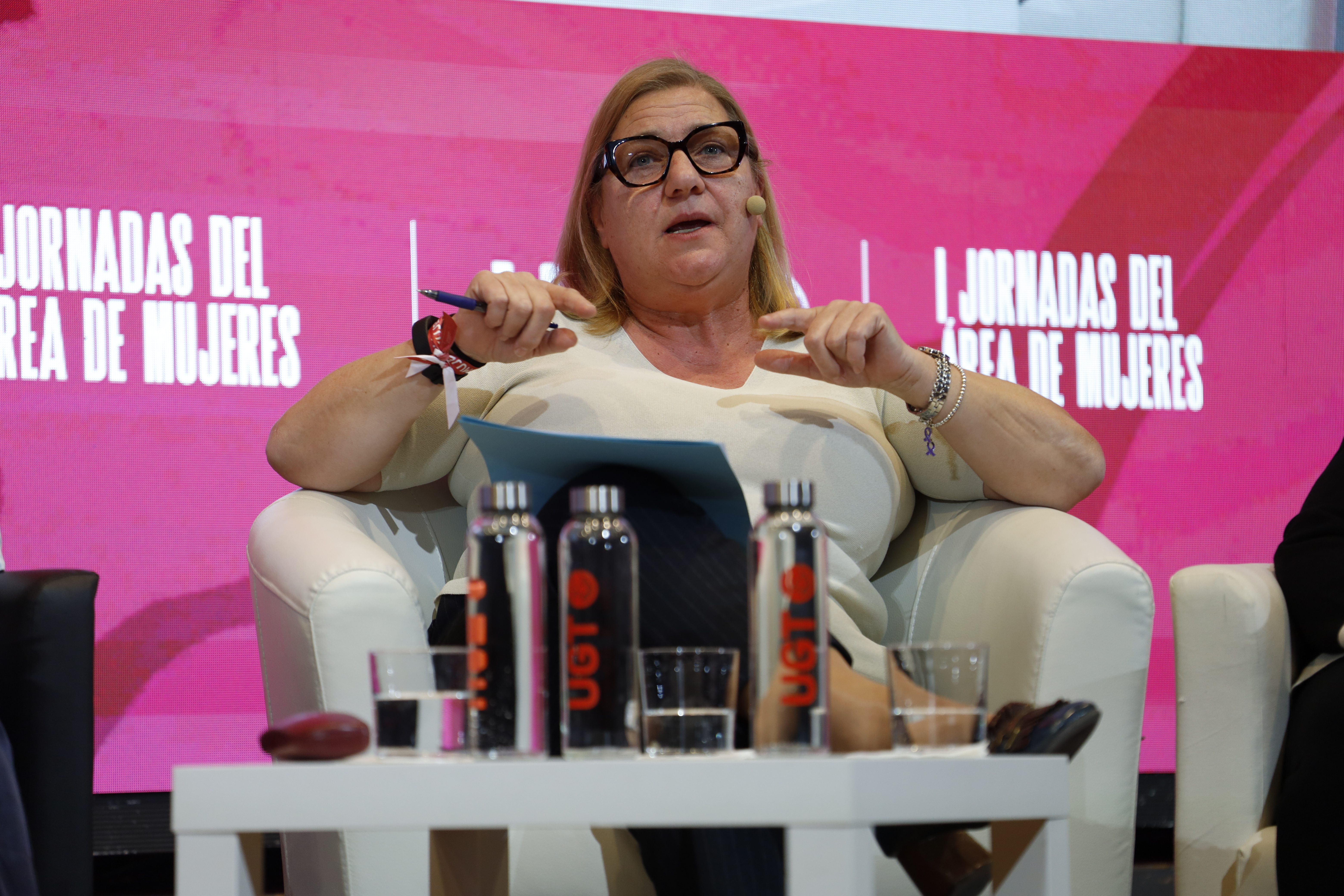 Fátima Gallardo, secretaria de Igualdad y Política Sindical de UGT FICA
