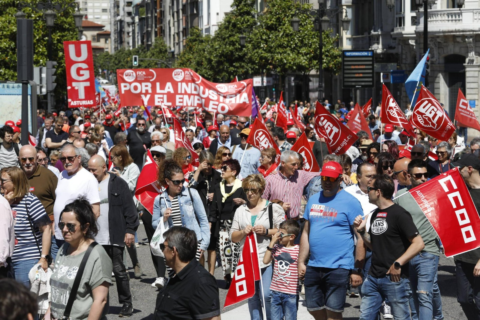 Manifestación Asturias