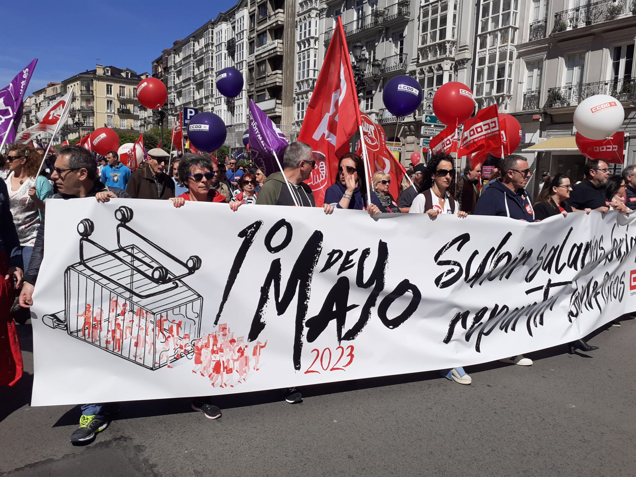 Manifestación Cantabria