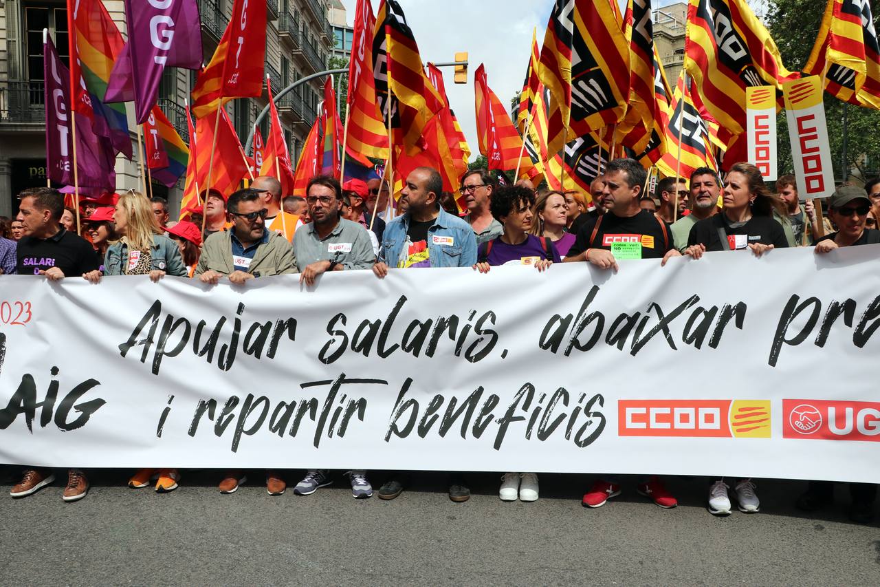 Manifestación Cataluña
