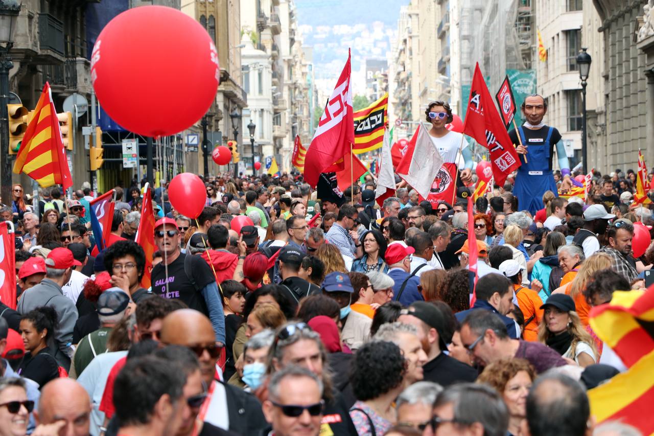 Manifestación Cataluña