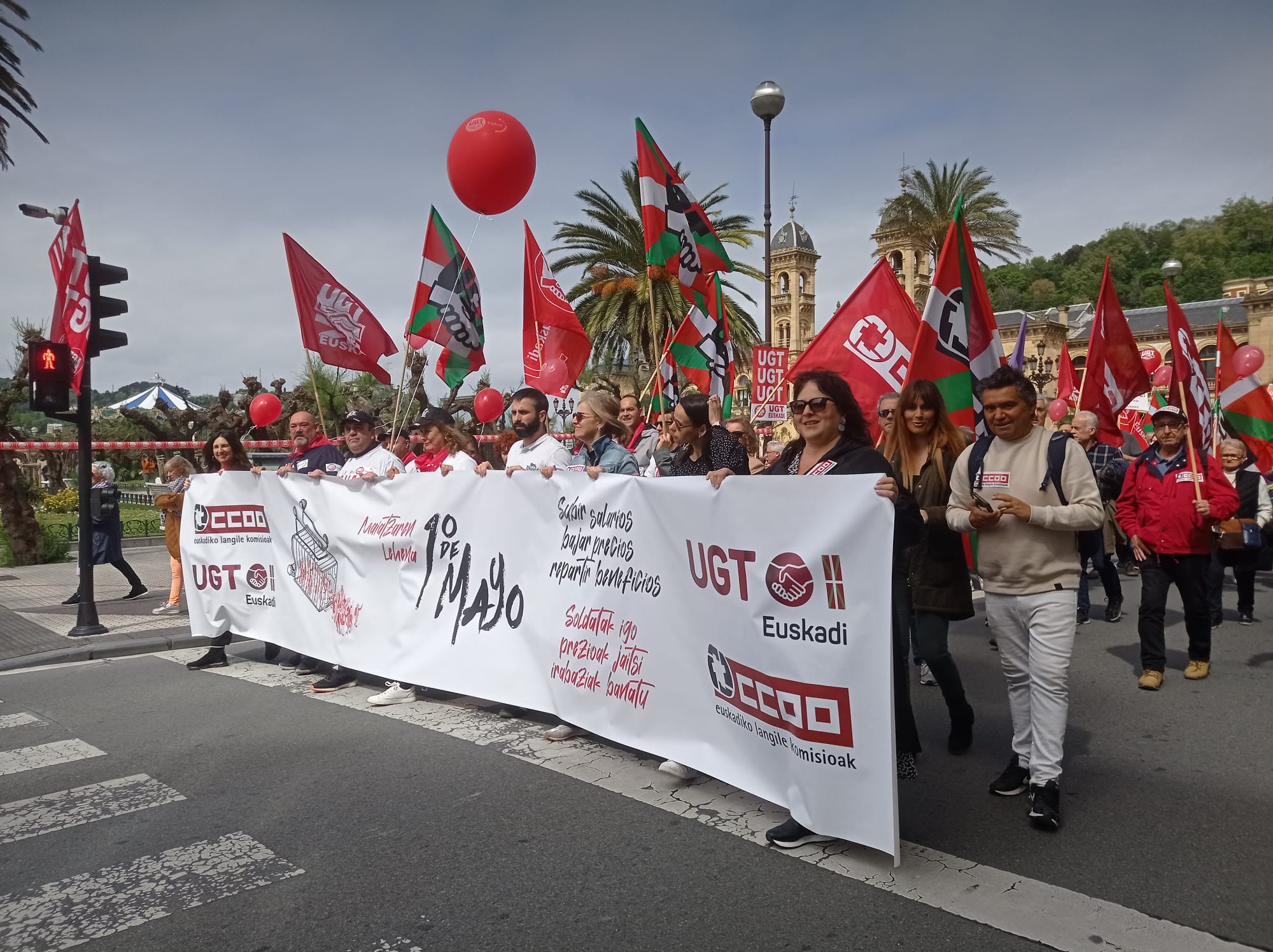 Manifestación Euskadi