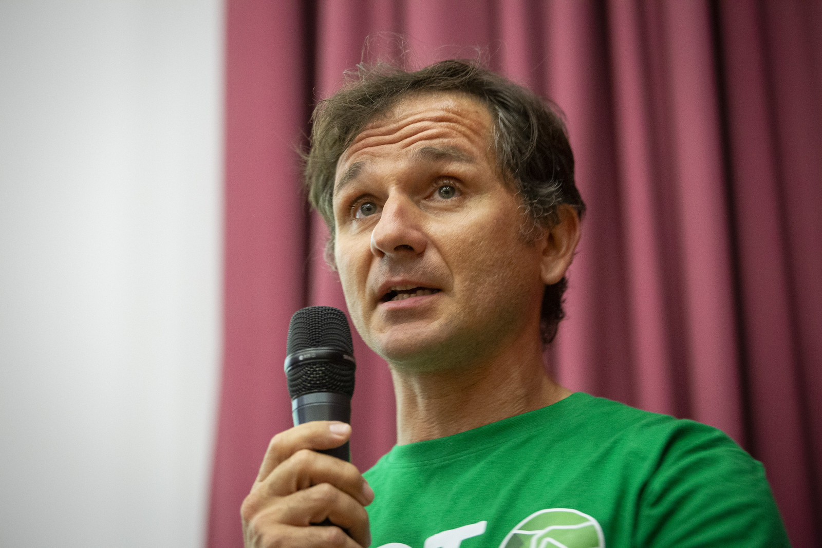 Ángel Rubio Gómez, coordinador del Área de Acción Climática y Transición Ecológica Justa. Presenta el informe de gestión.