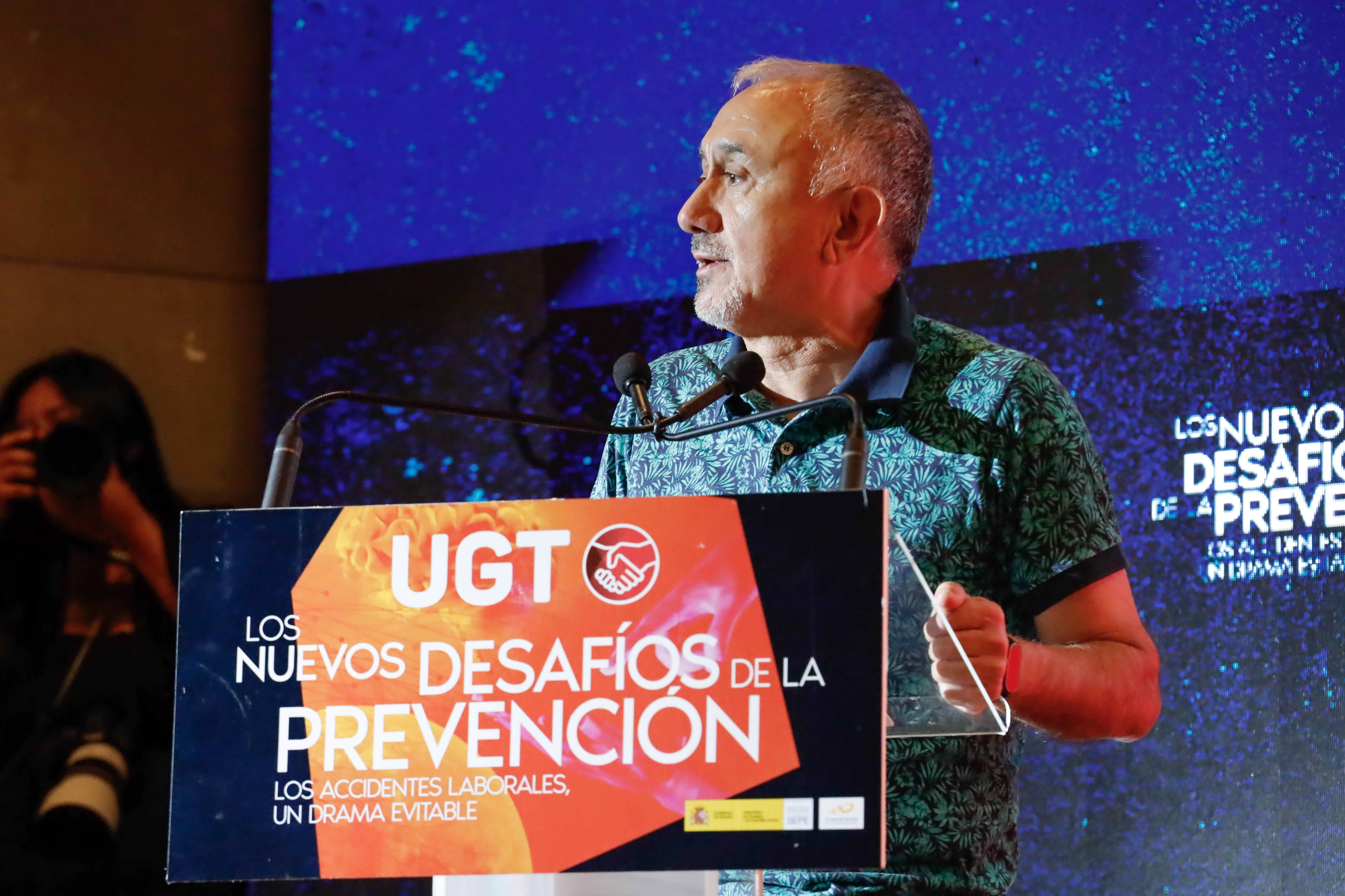 Pepe Álvarez,  secretario general de UGT