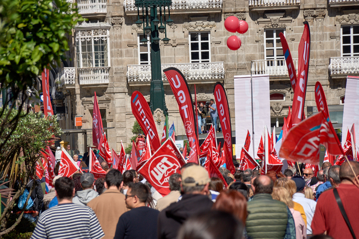 Manifestacion 1 de Mayo Vigo