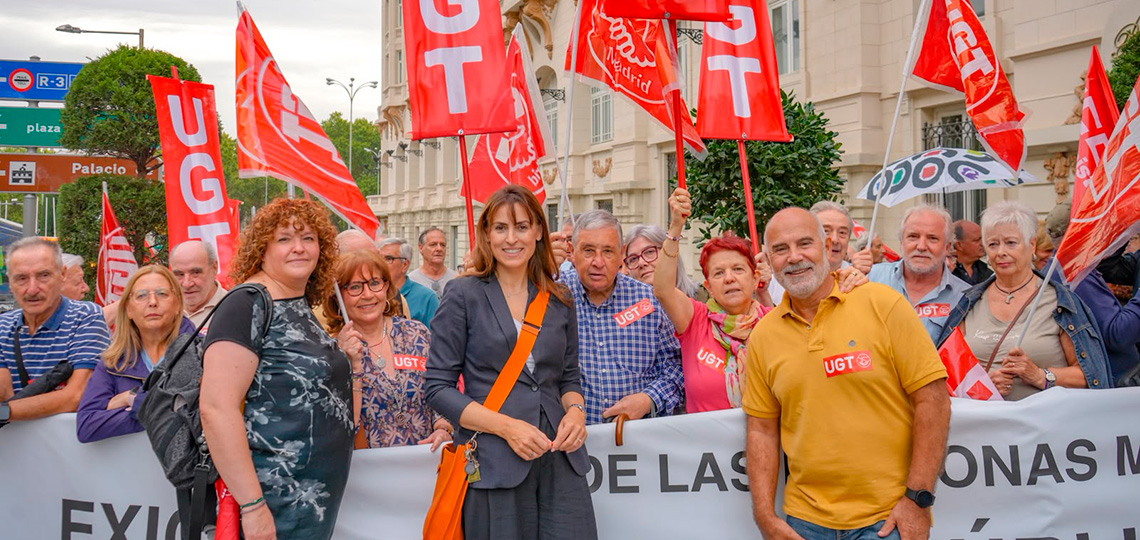 Manifestación de UGT