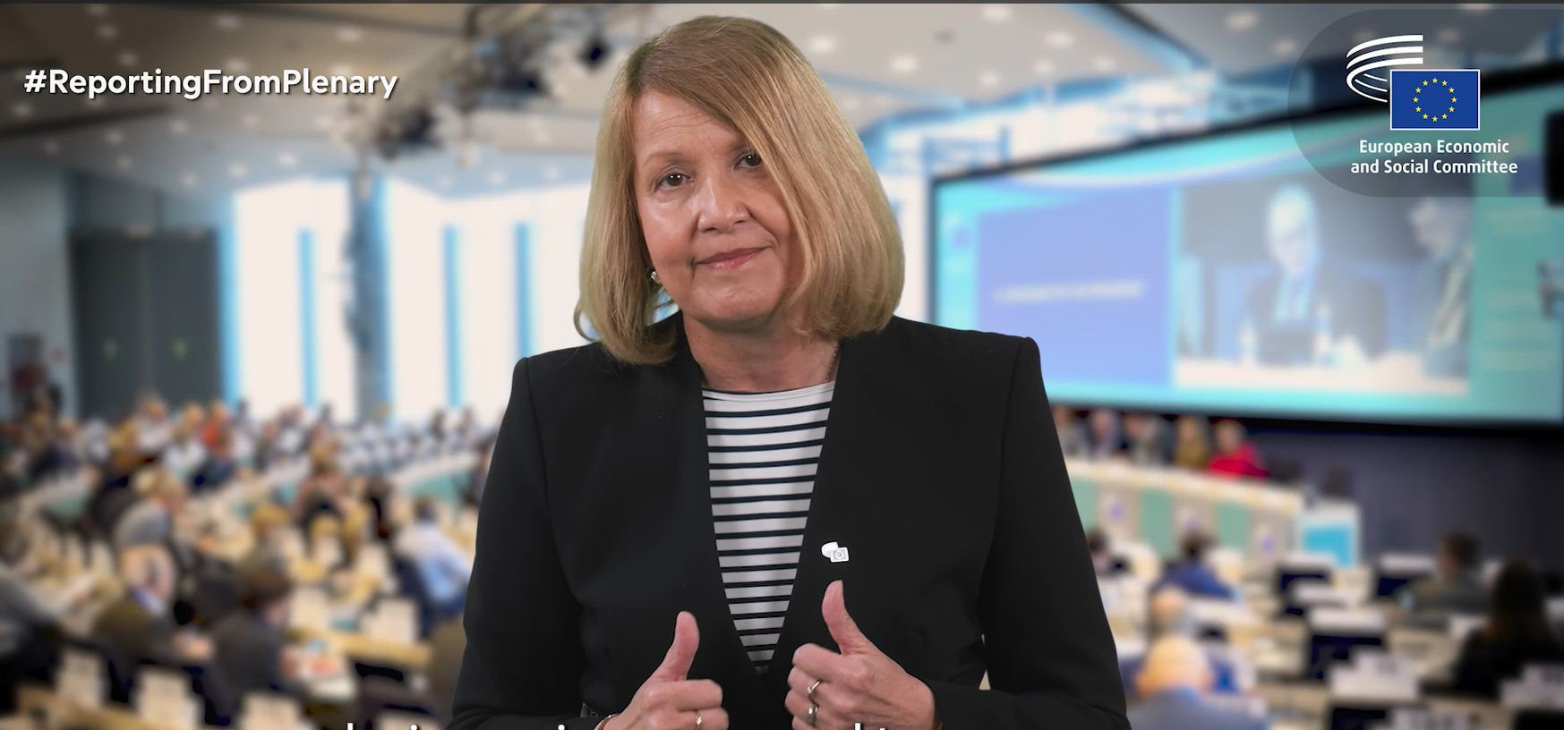 Mari Carmen Barrera en el CESE