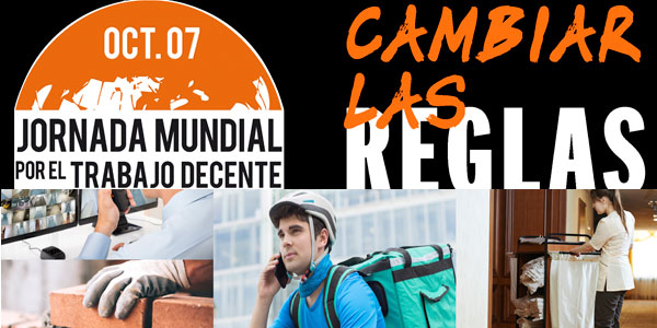 Jornada Mundial por el Trabajo Decente 