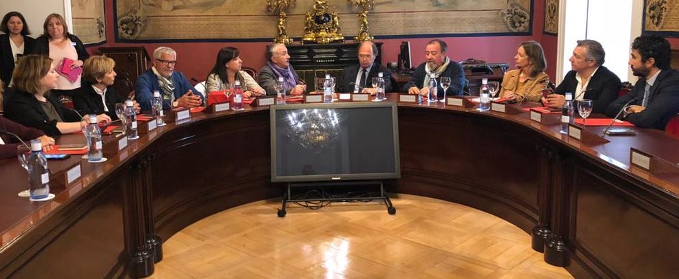 Visita institucional al Senado
