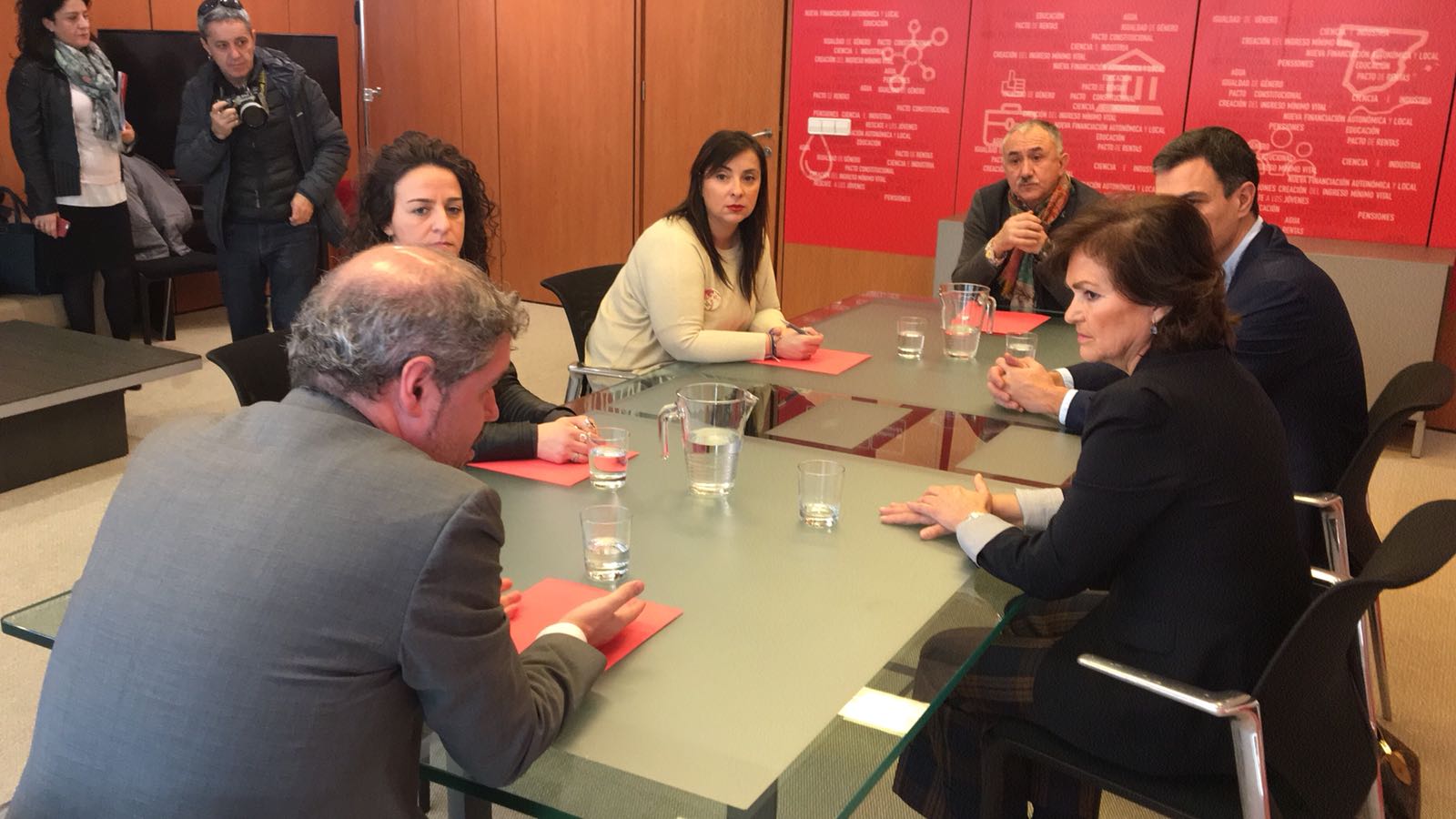 UGT | UGT y CCOO reciben el apoyo del PSOE a los paros del 8 de marzo ...