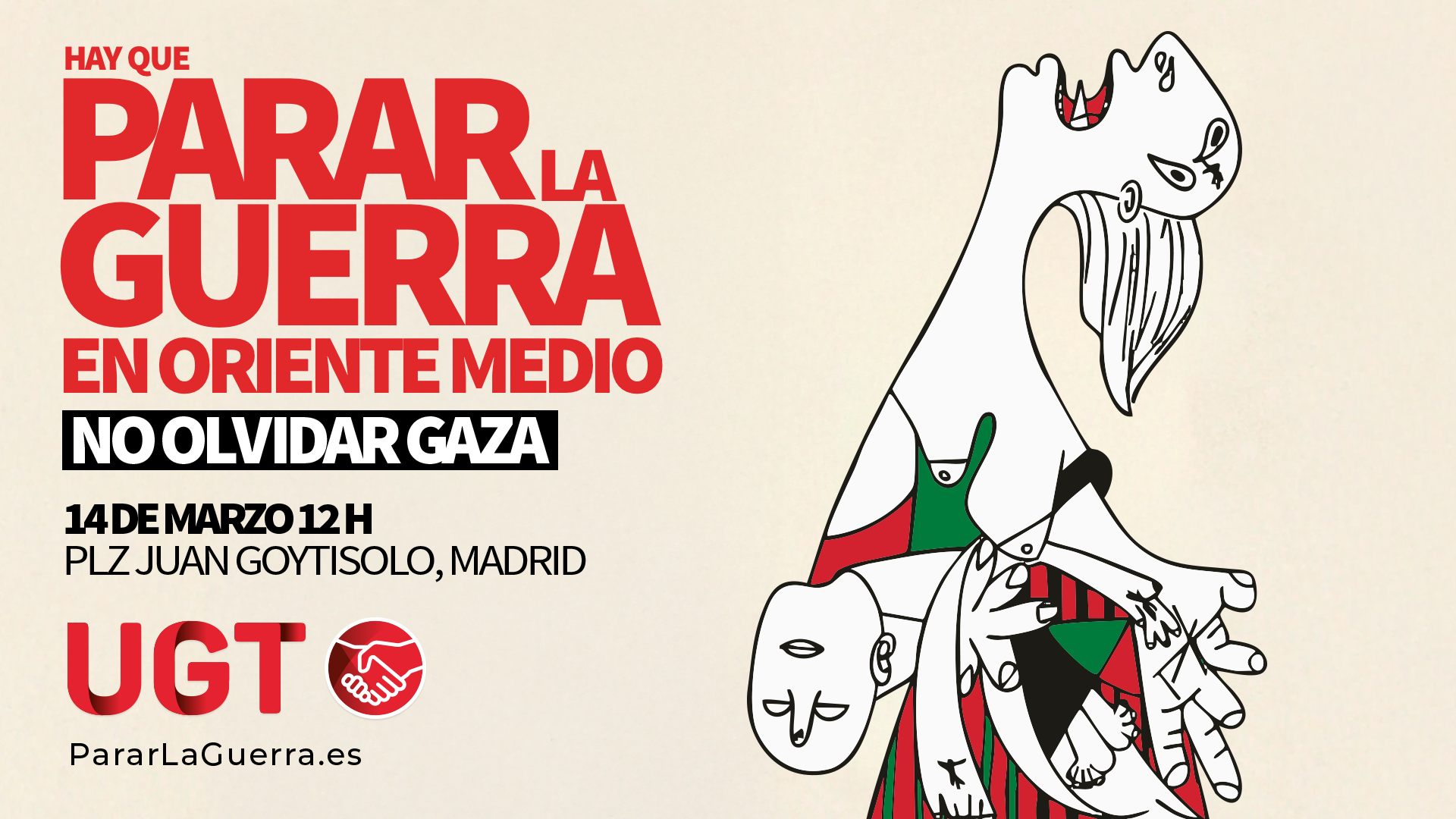 parar guerra manifestacion madrid