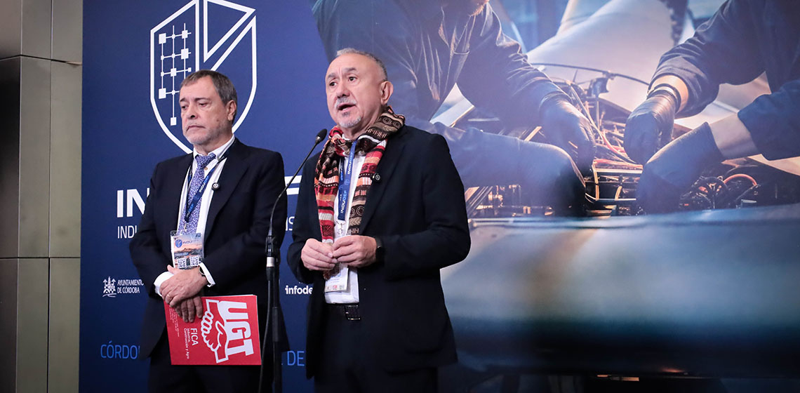 Pepe Álvarez y Mariano Hoya en INDUDEF 2026