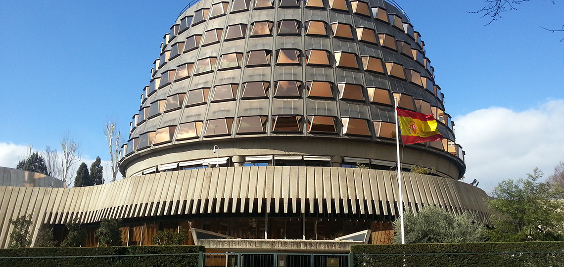 Fachada del Tribunal Constitucional