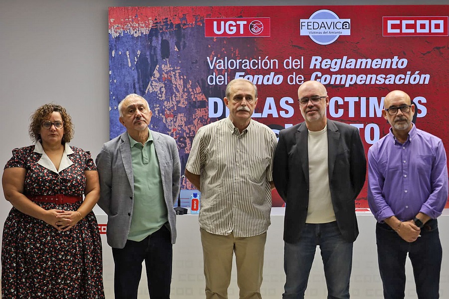 Rueda de prensa UGT-CCOO-Fedavica